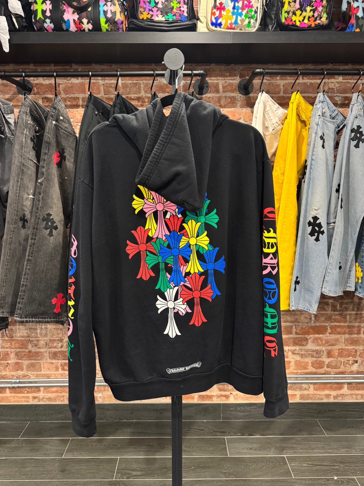 Chrome Hearts Multi Color Cross Zip-Up