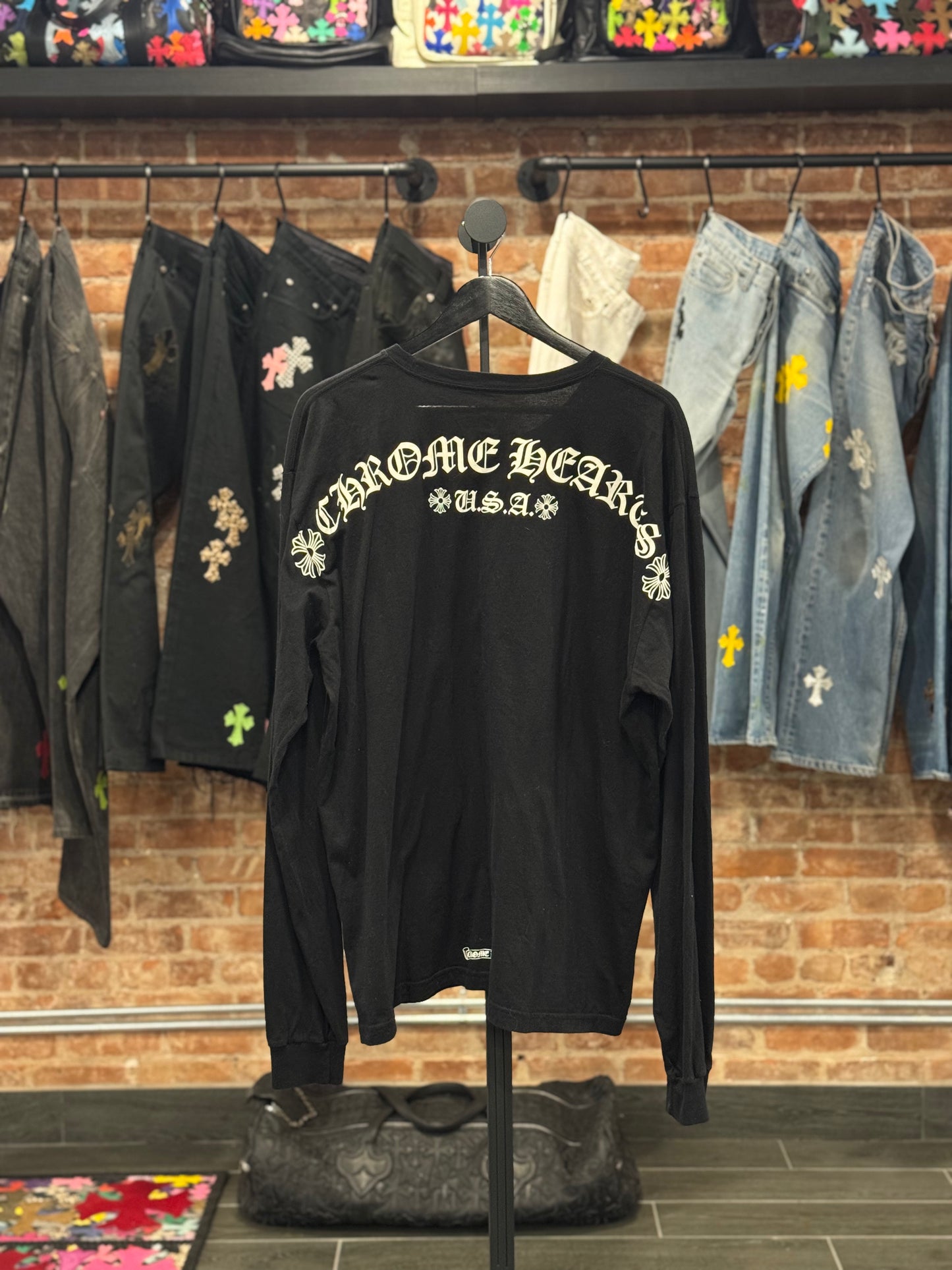 Chrome Hearts USA Longsleeve T-shirt