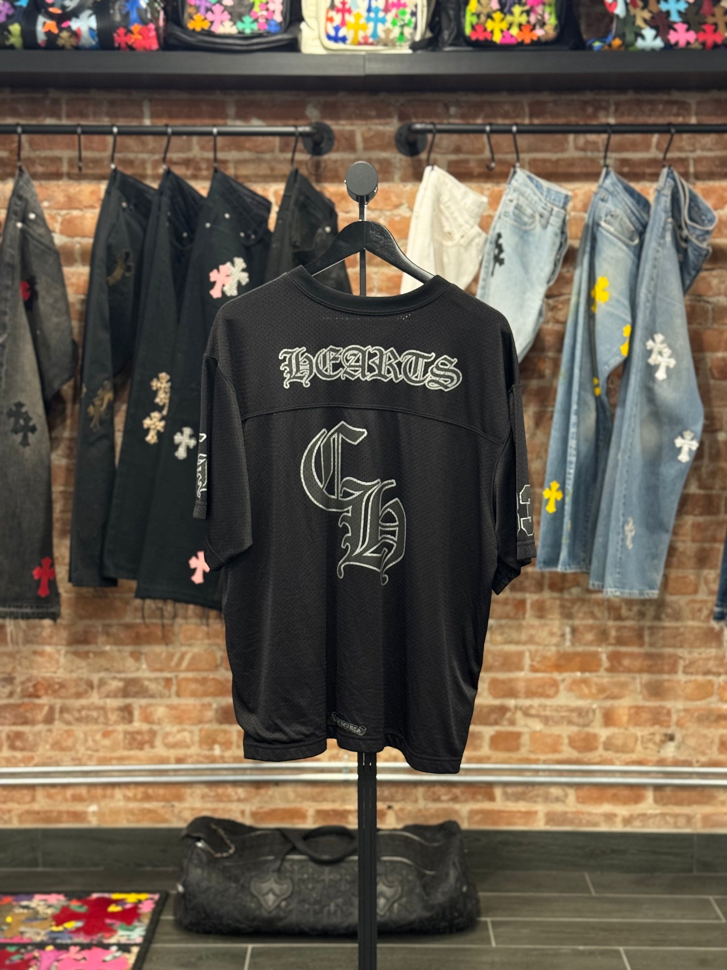 Chrome Hearts Mesh Jersey T-shirt
