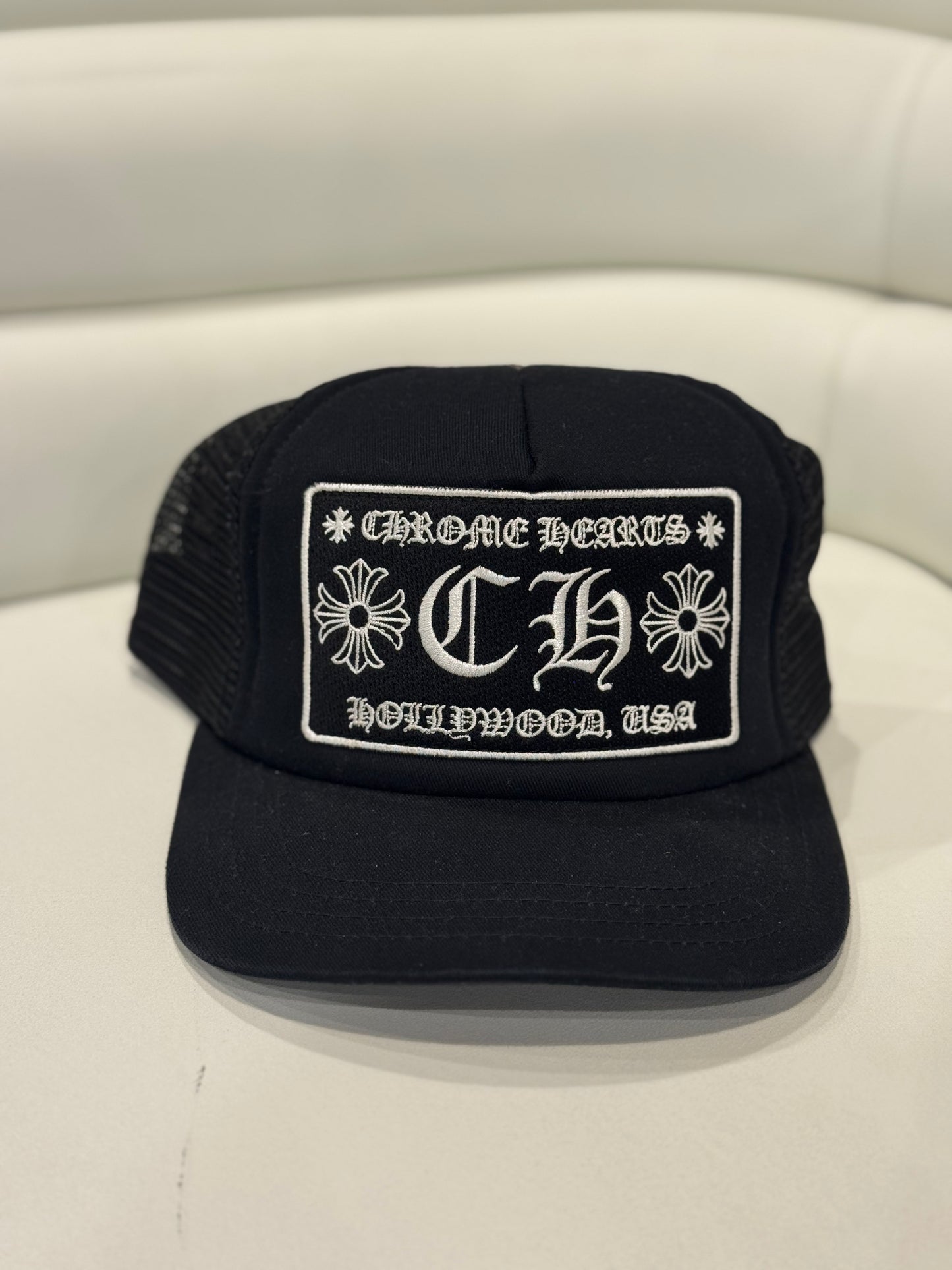 Chrome Hearts Hollywood CH Trucker Hat