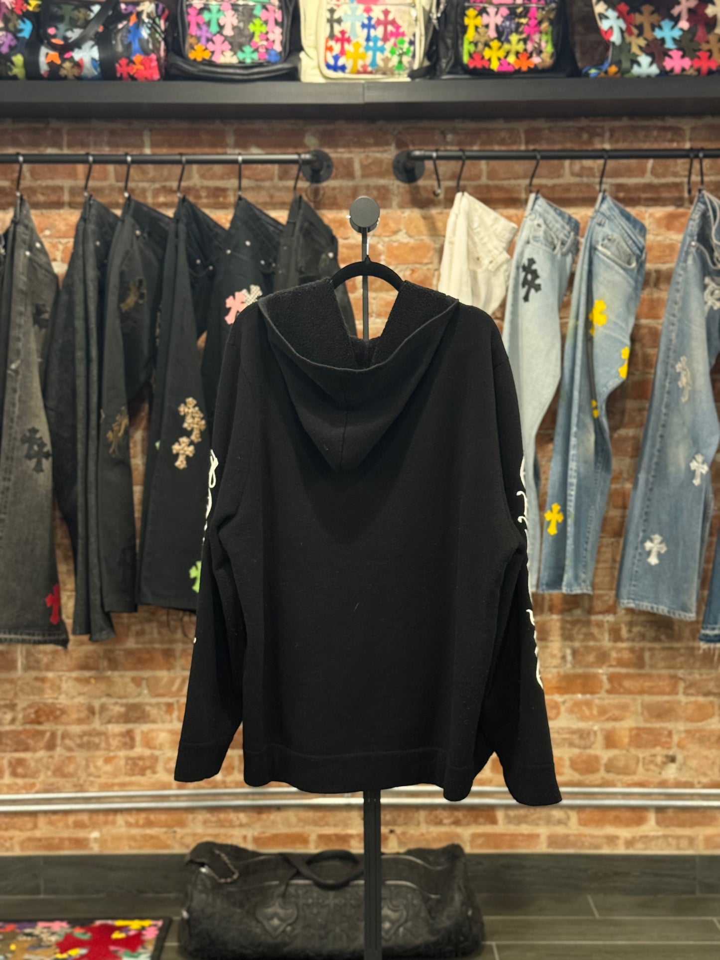 Chrome Hearts Cashmere Zip-Up