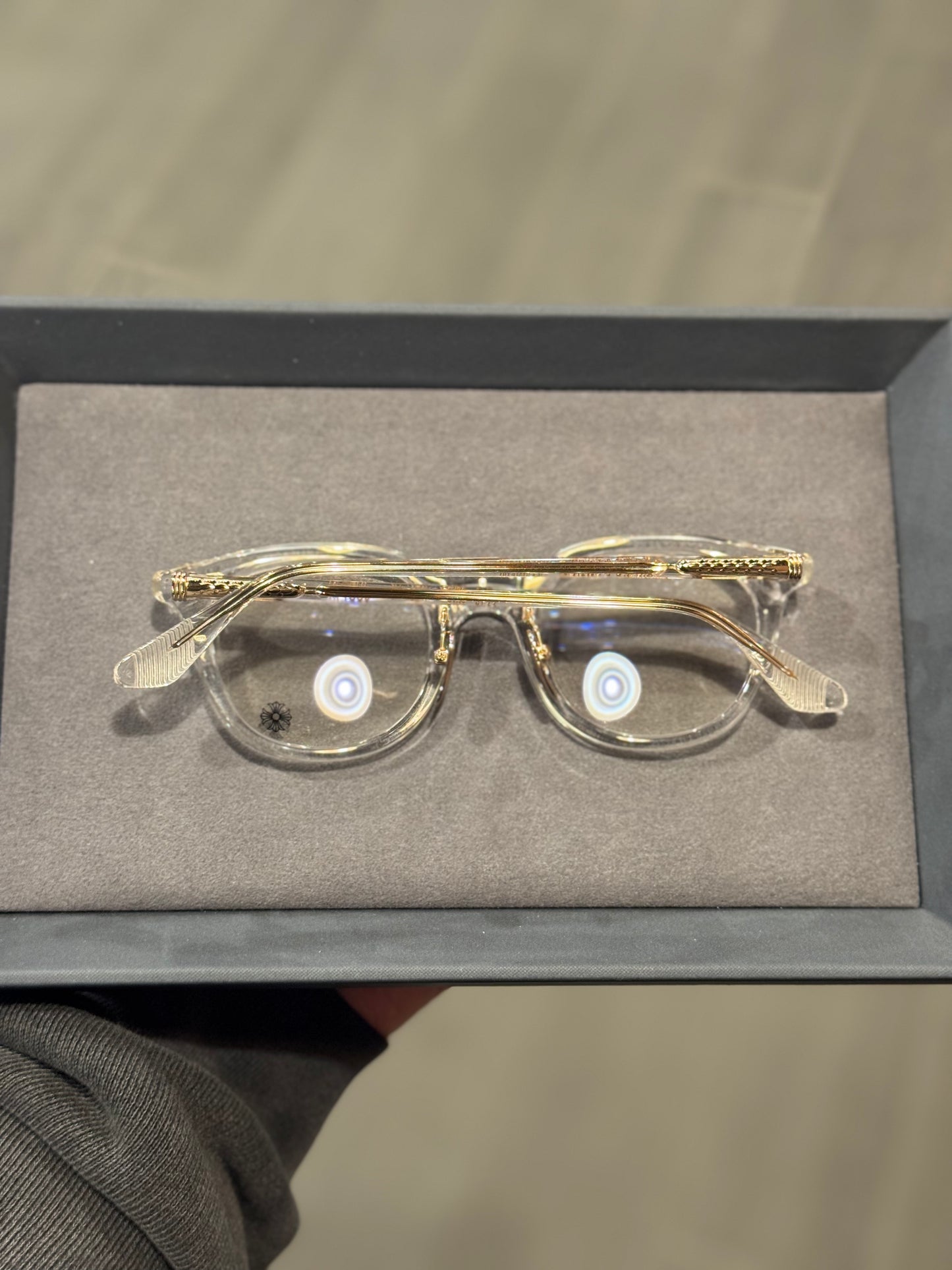 Chrome Hearts JUST IN White Glasses
