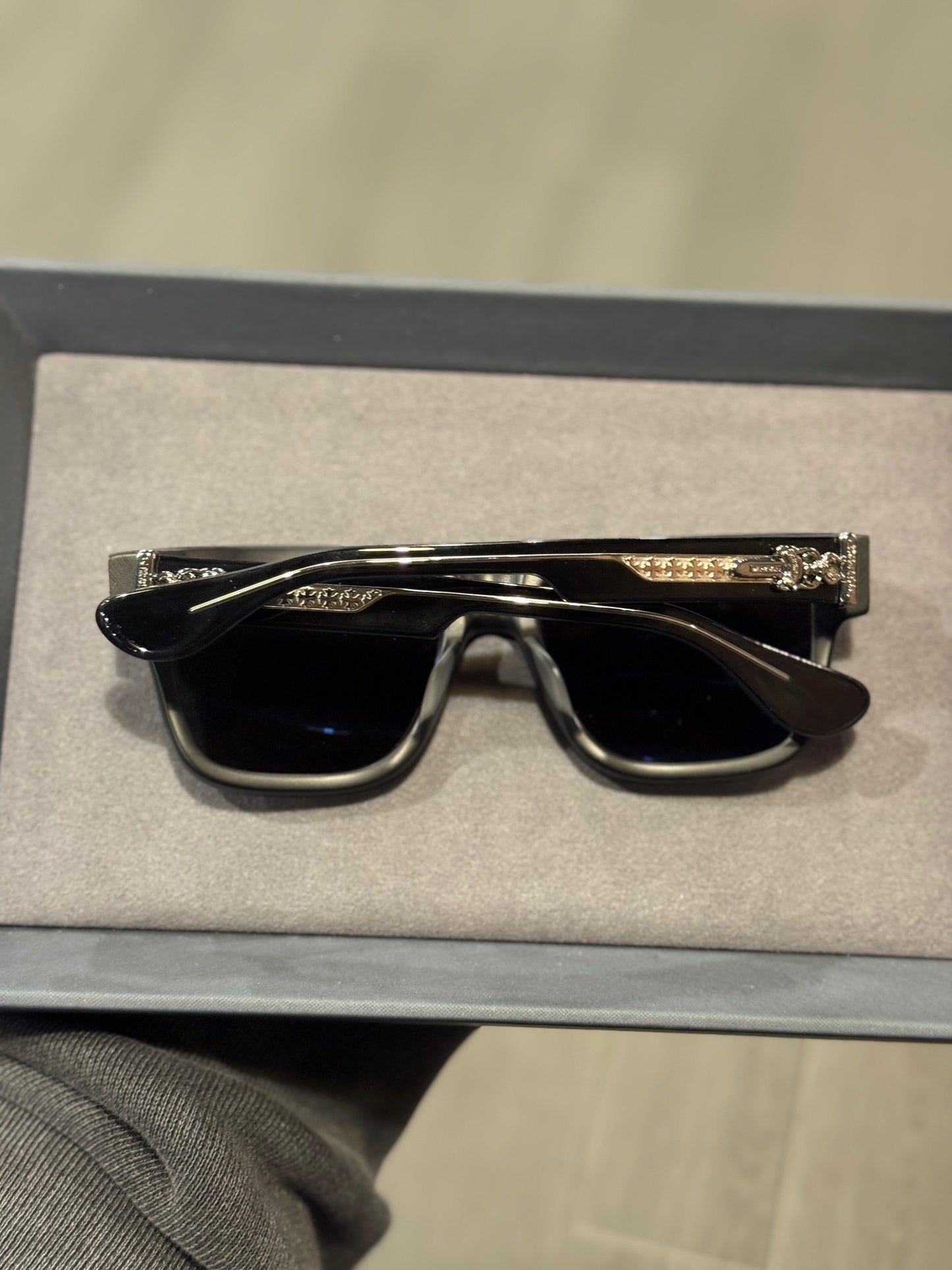 Chrome Hearts BOX OFFICER Sun Glasses