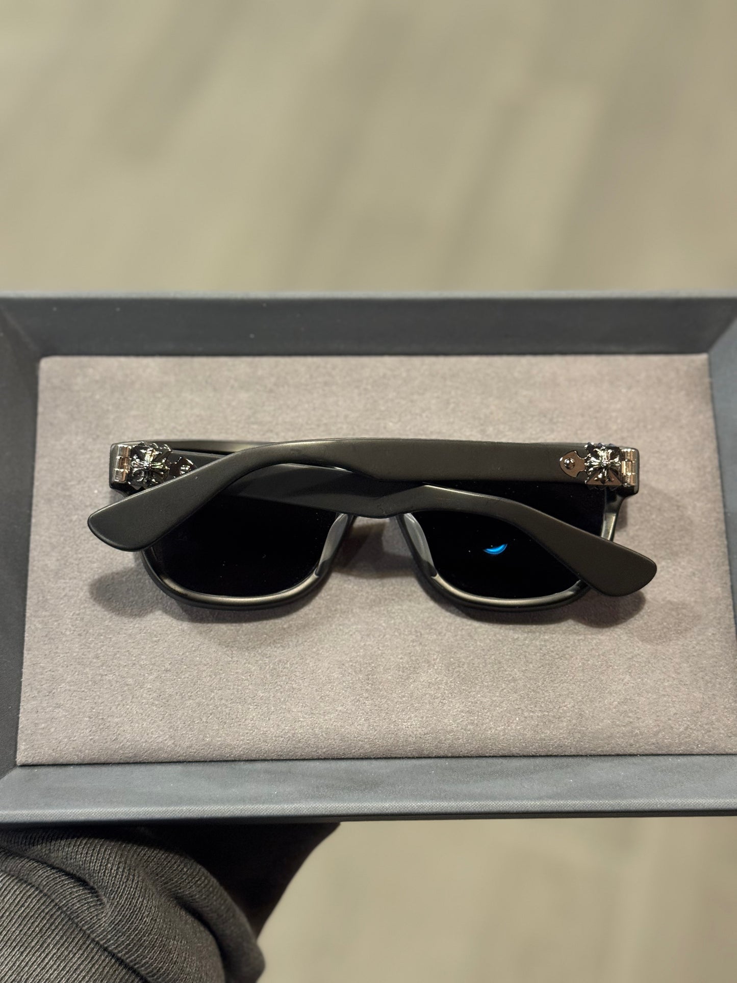 Chrome Hearts SITONIT Grey Sun Glasses