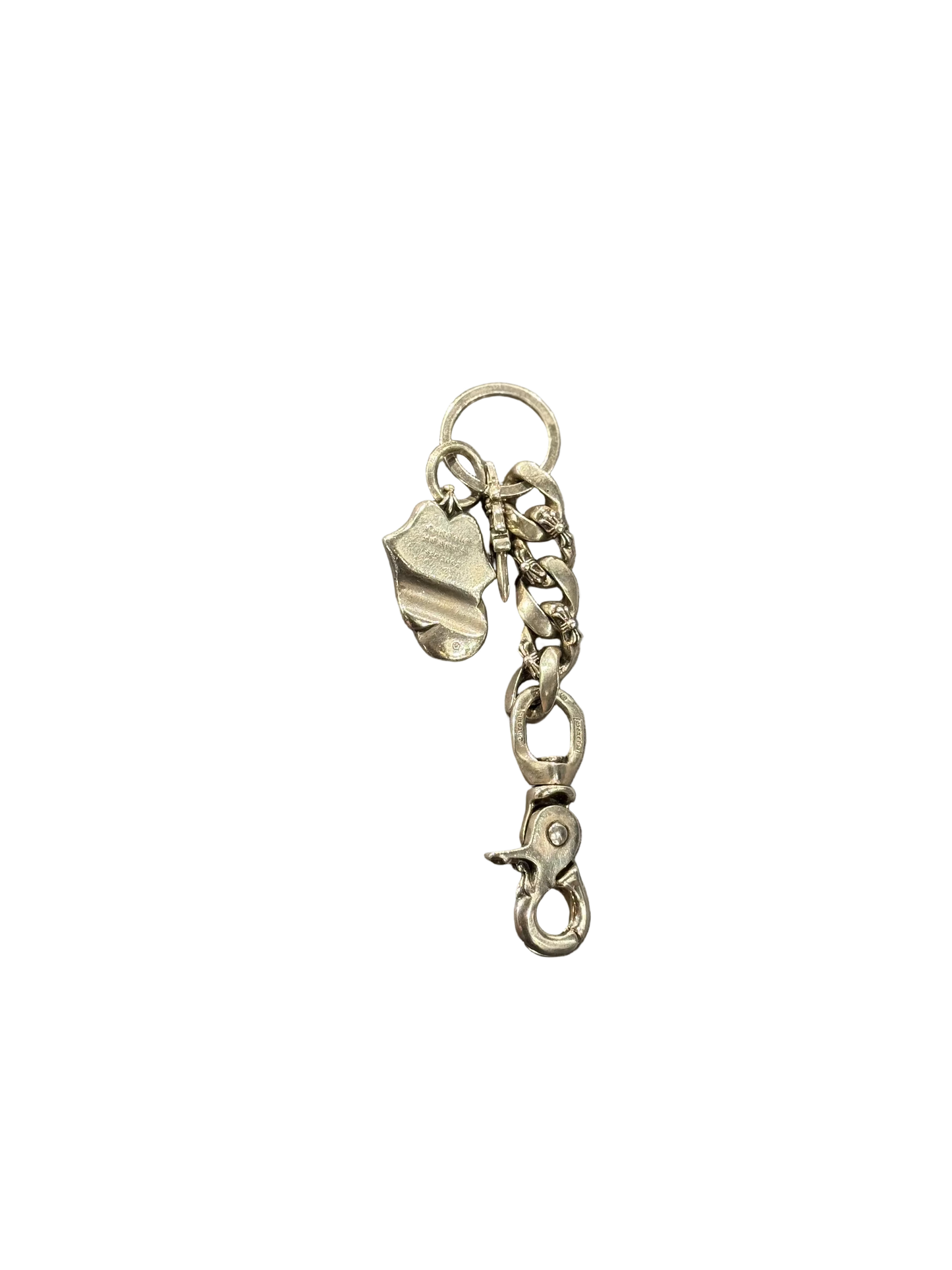 Chrome Hearts Rolling Stones Belt Loop Keychain