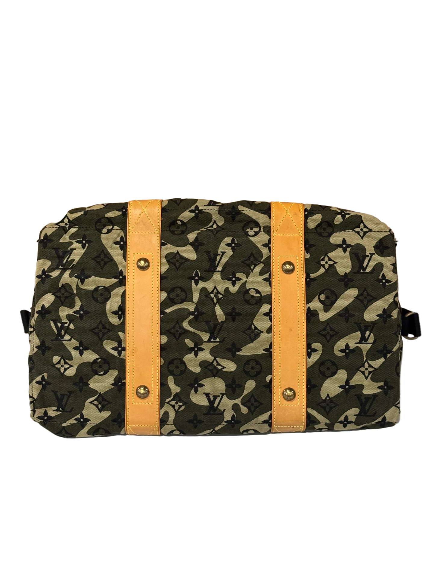 Louis Vuitton Takashi Murakami Camo Monogram Tote Bag
