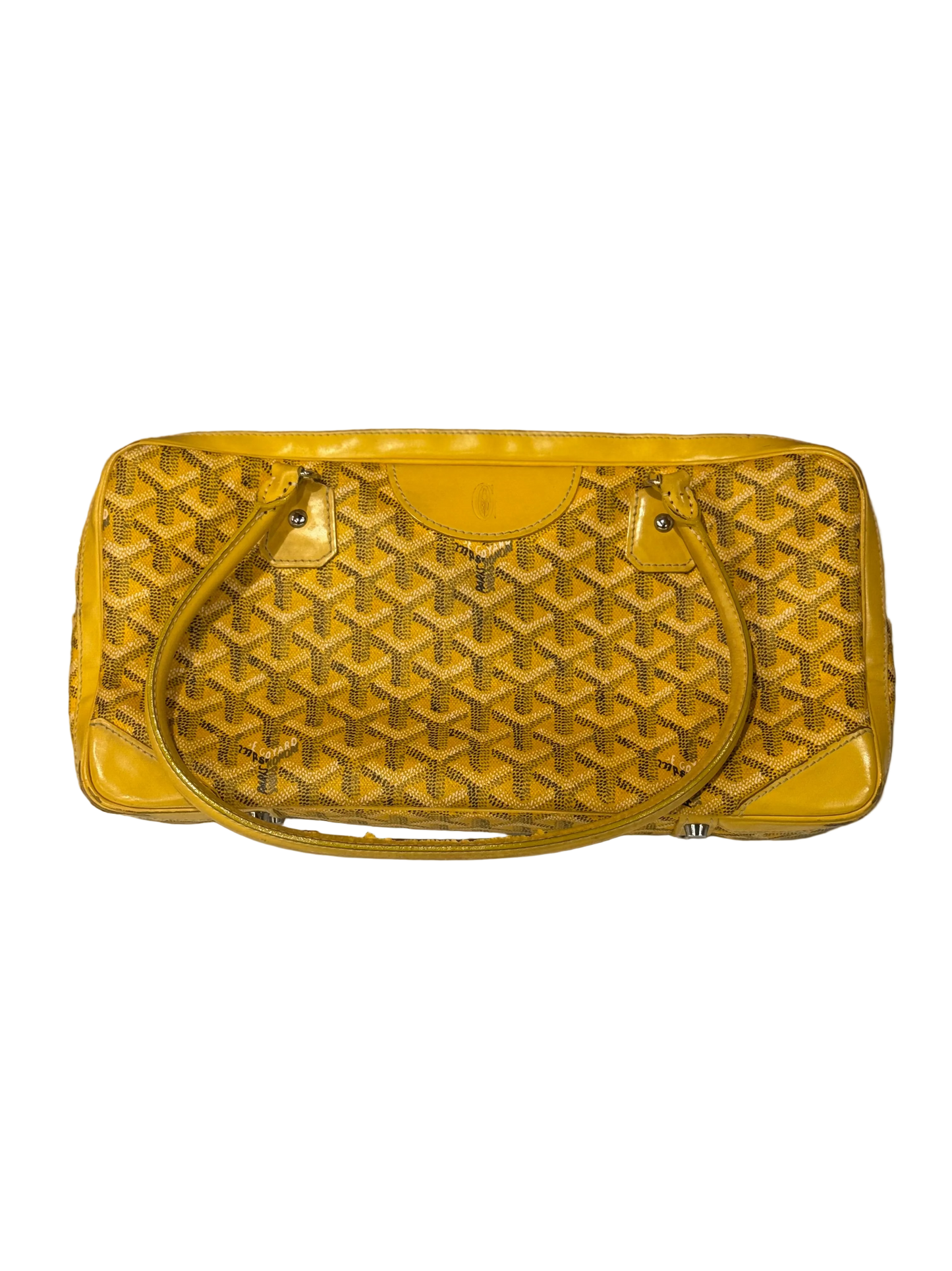 Goyard Yellow Saint Martin Bag