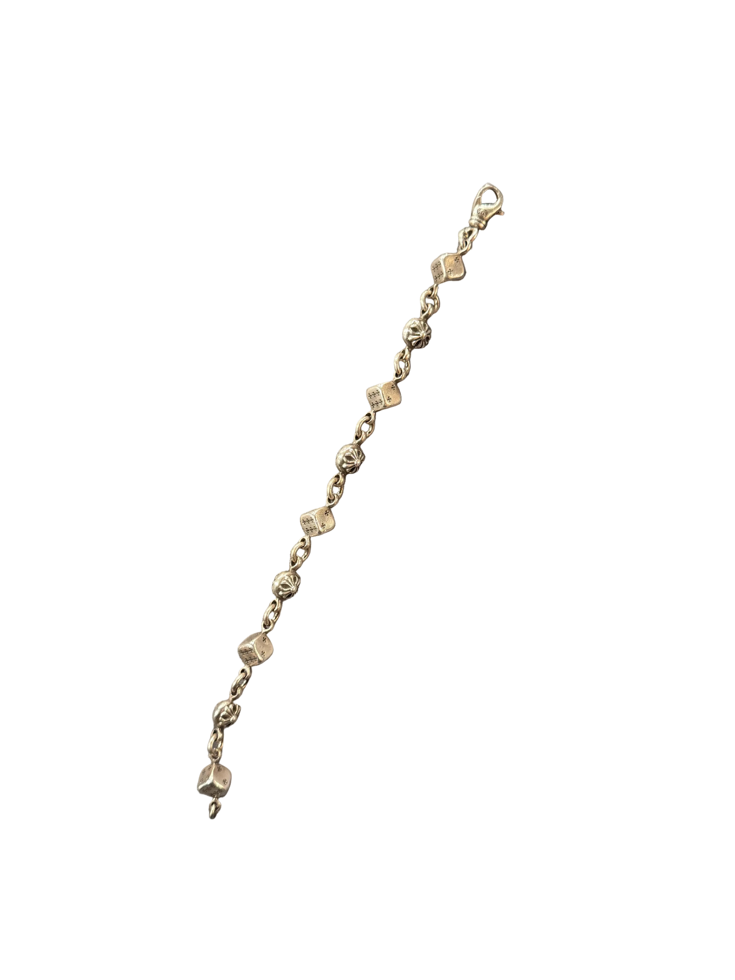 Chrome Hearts Dice & Plus Ball Bracelet