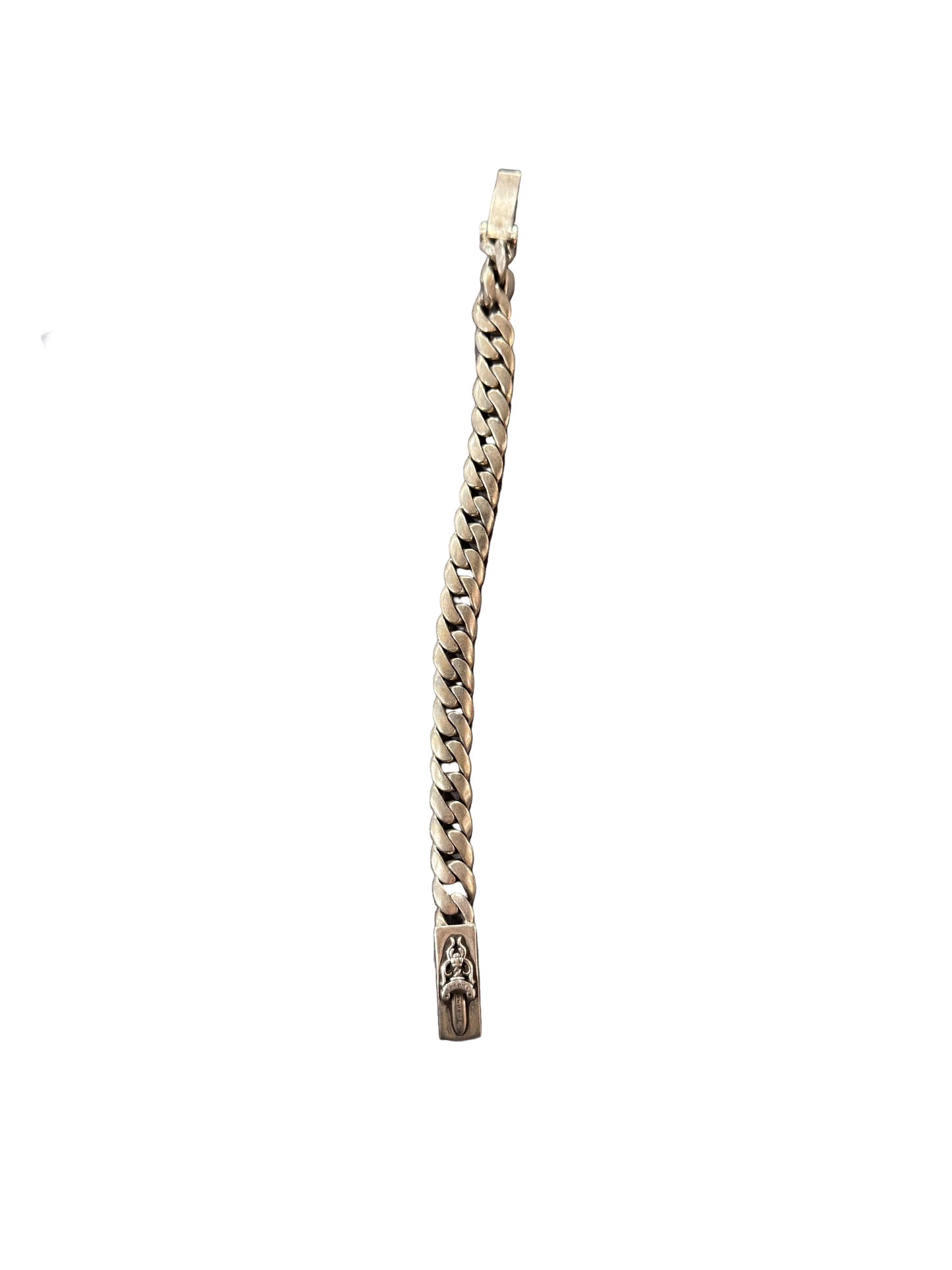 Chrome Hearts Dagger ID Cuban Bracelet