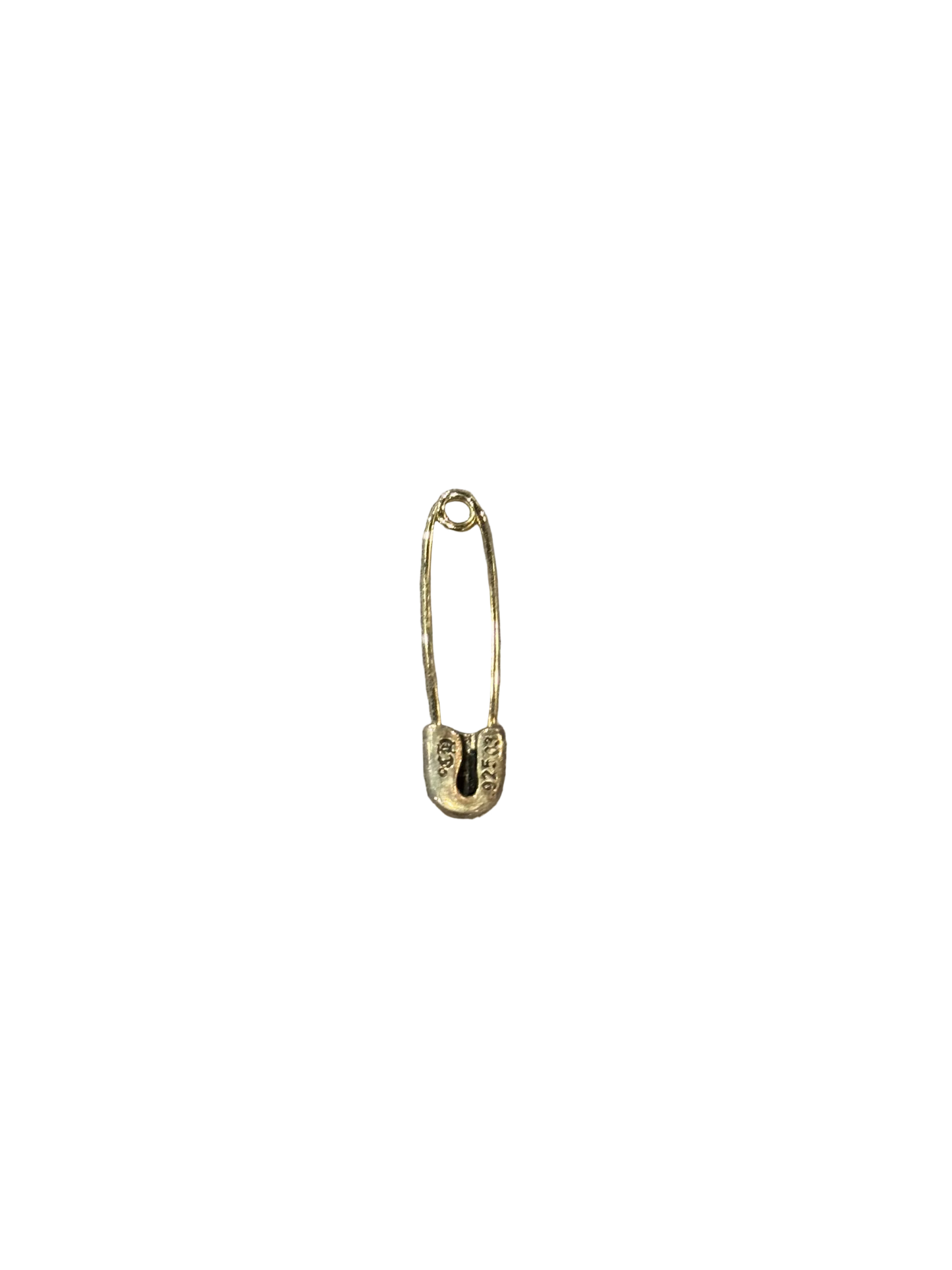 Chrome Hearts Diamond Safety Pin