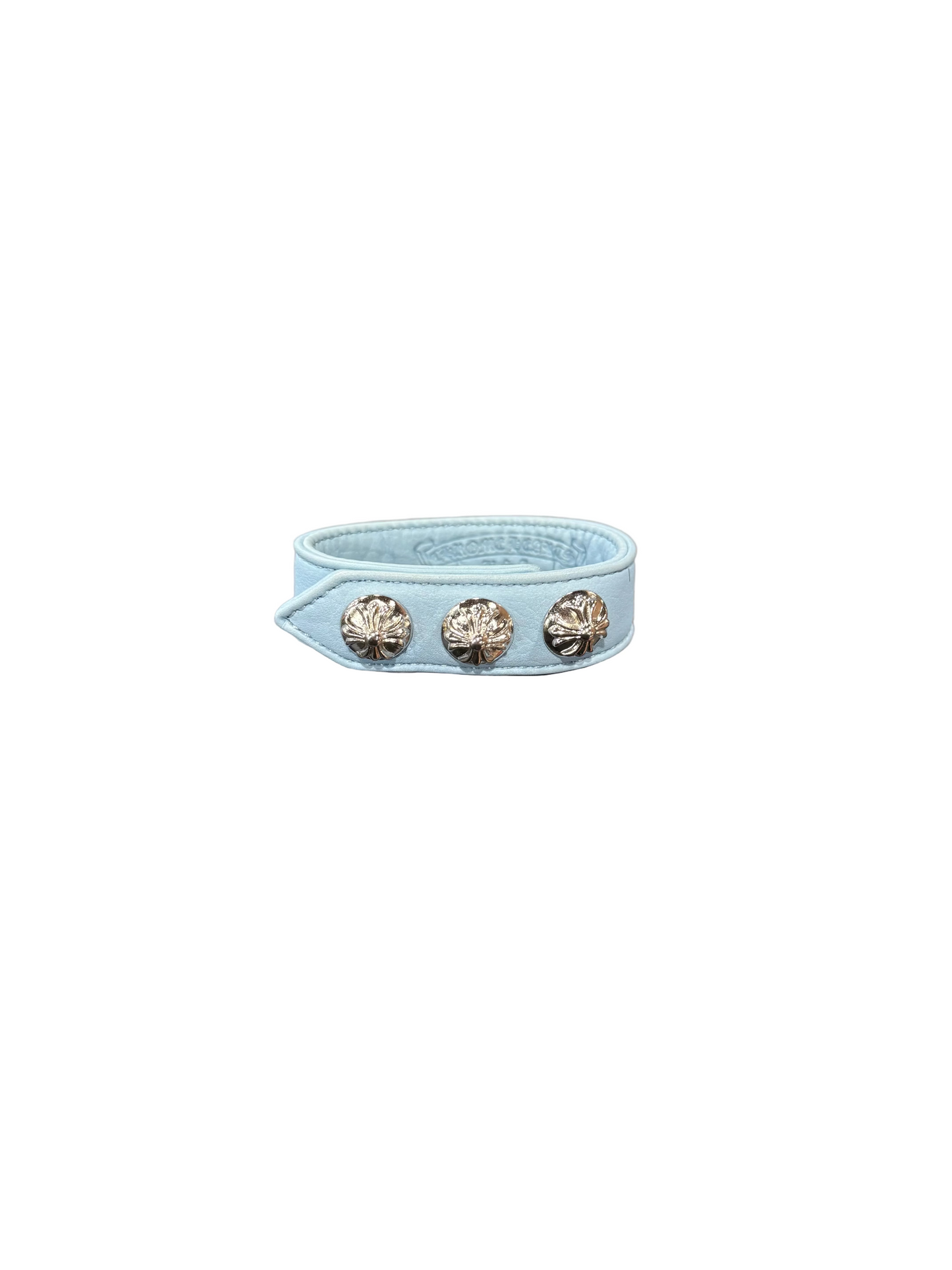 Chrome Hearts Tiffany Studded Leather Bracelet