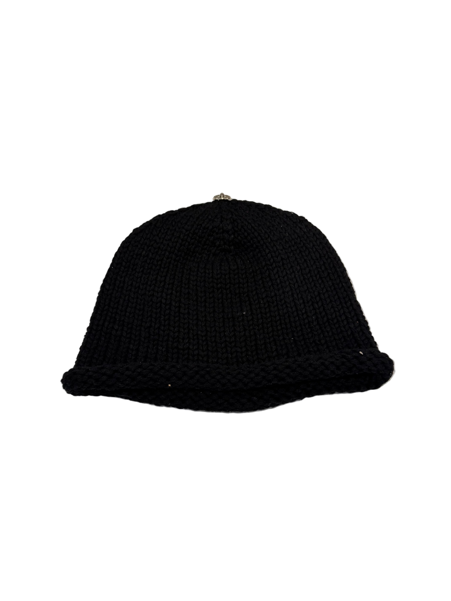 Chrome Hearts Pink Cross Patch Wool Beanie