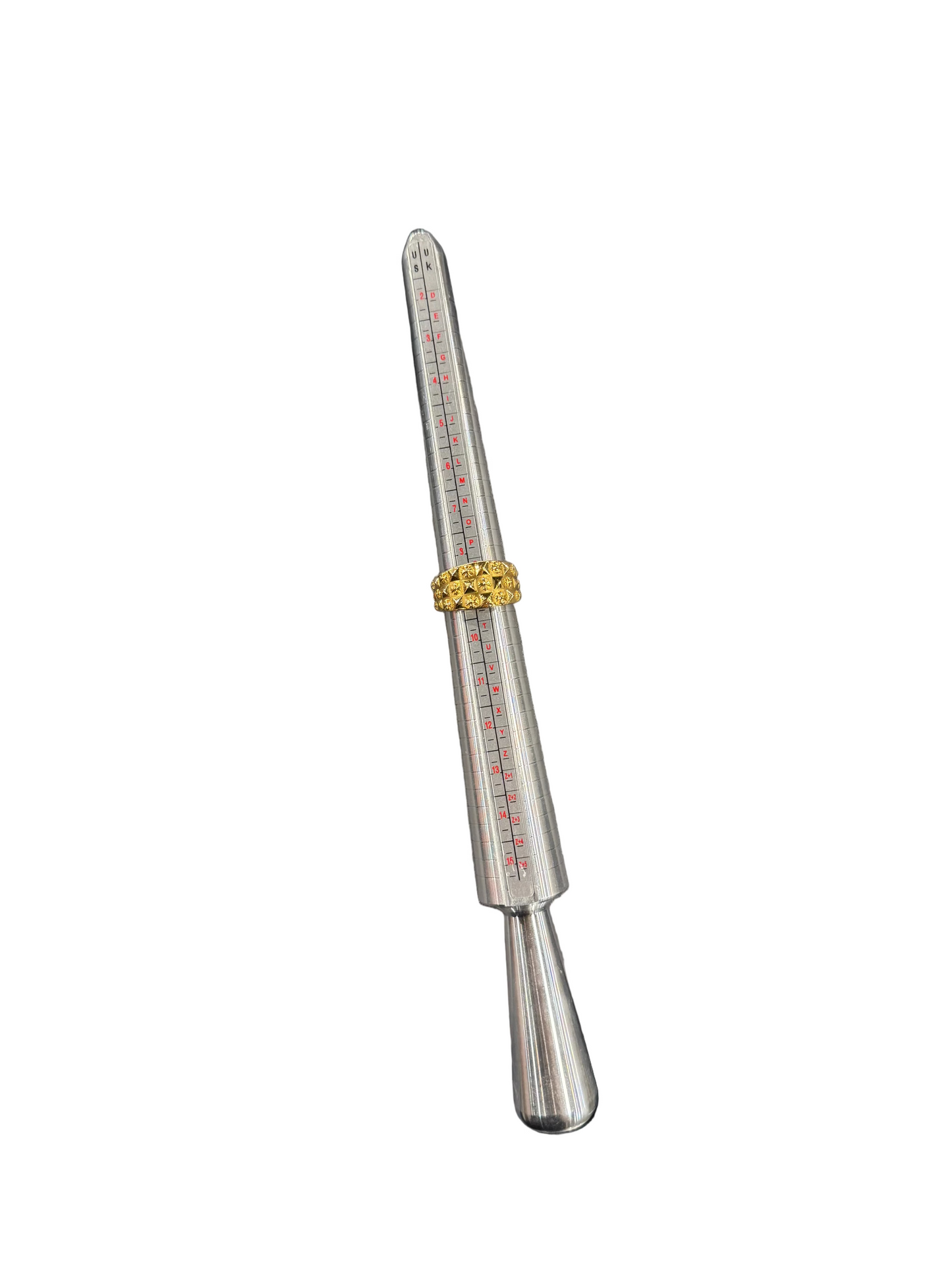 Chrome Hearts Gold Pyramid Ring