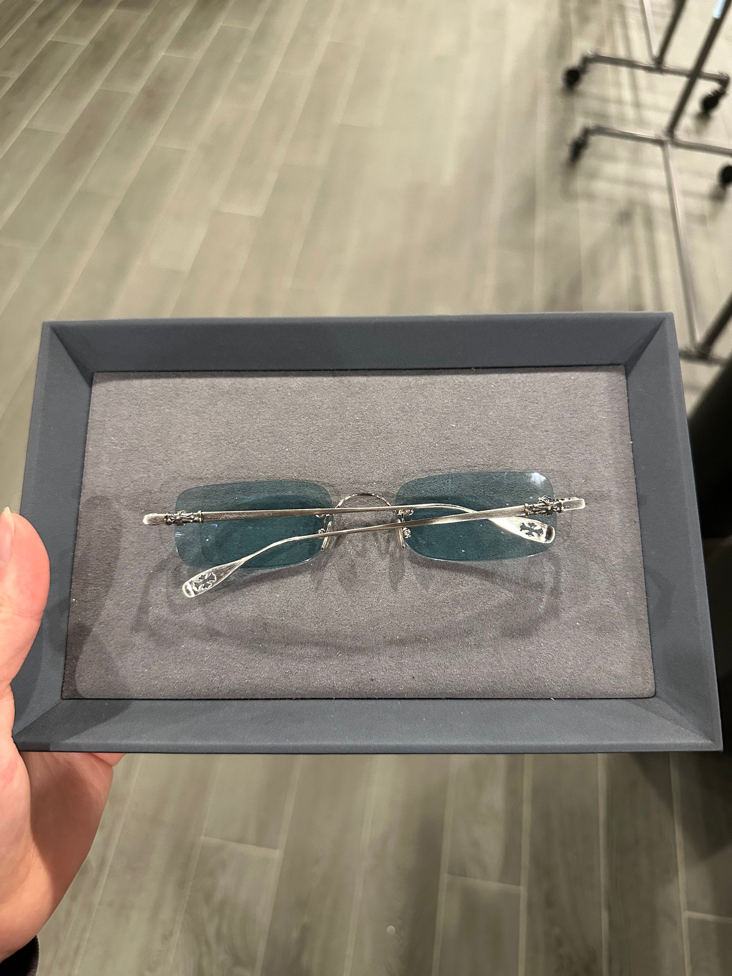 Chrome Hearts COMPRESSION Glasses BLUE