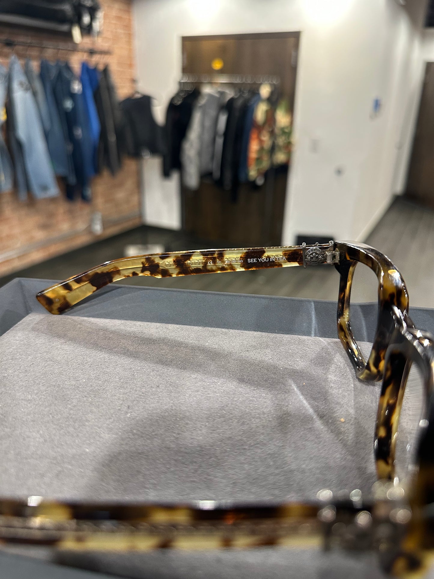 Chrome Hearts SEE YOU IN TEA Glasses