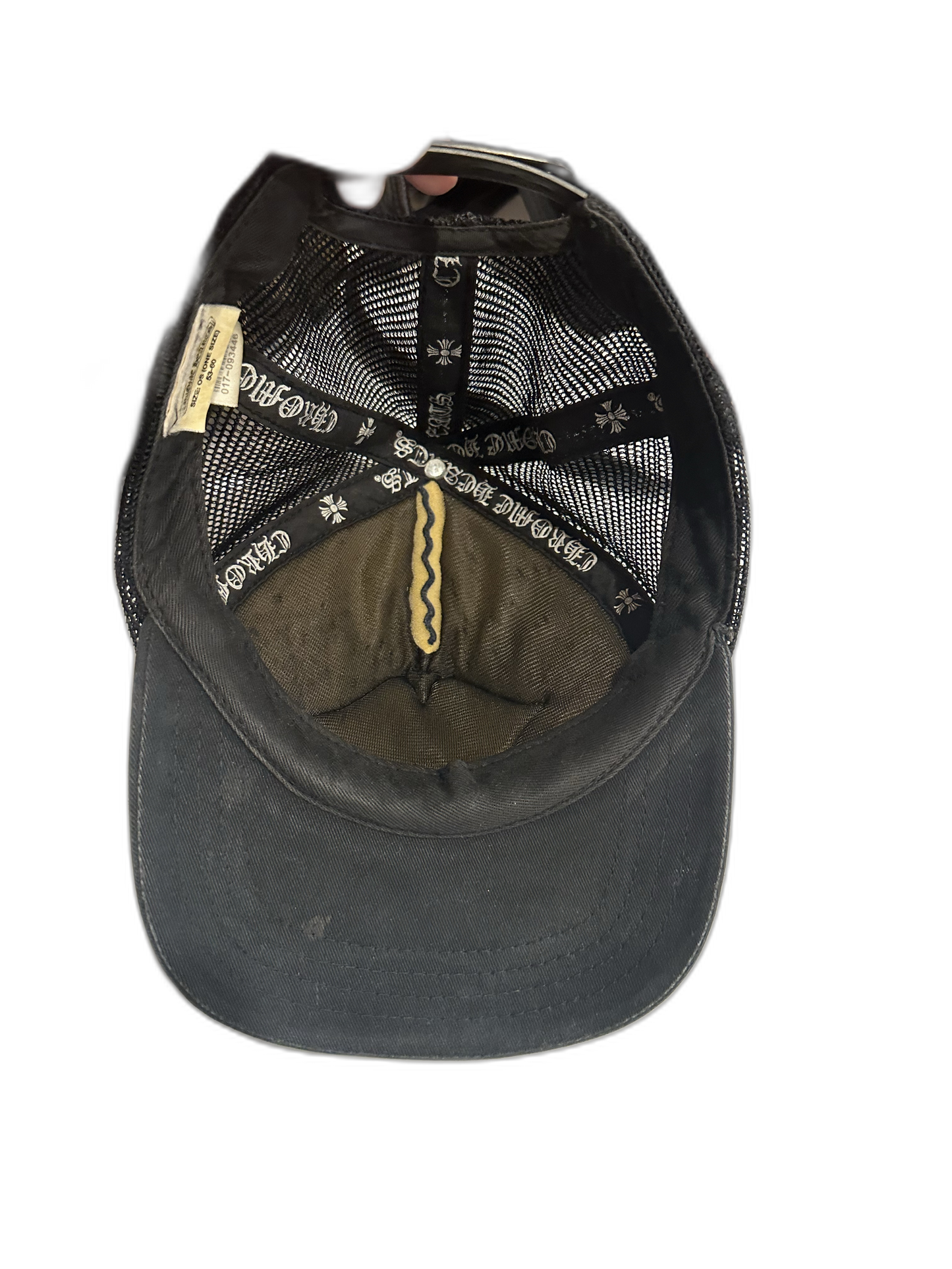 Chrome Hearts Yosemite Butterfly Patch Trucker Cap - Inside Label