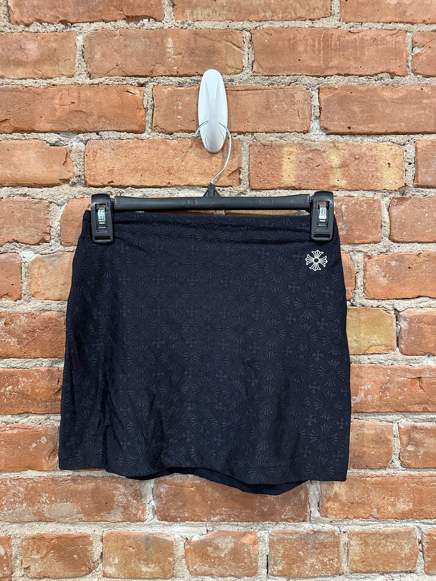 Chrome Hearts Horseshoe CH Monogram Plus Skirt Sz S