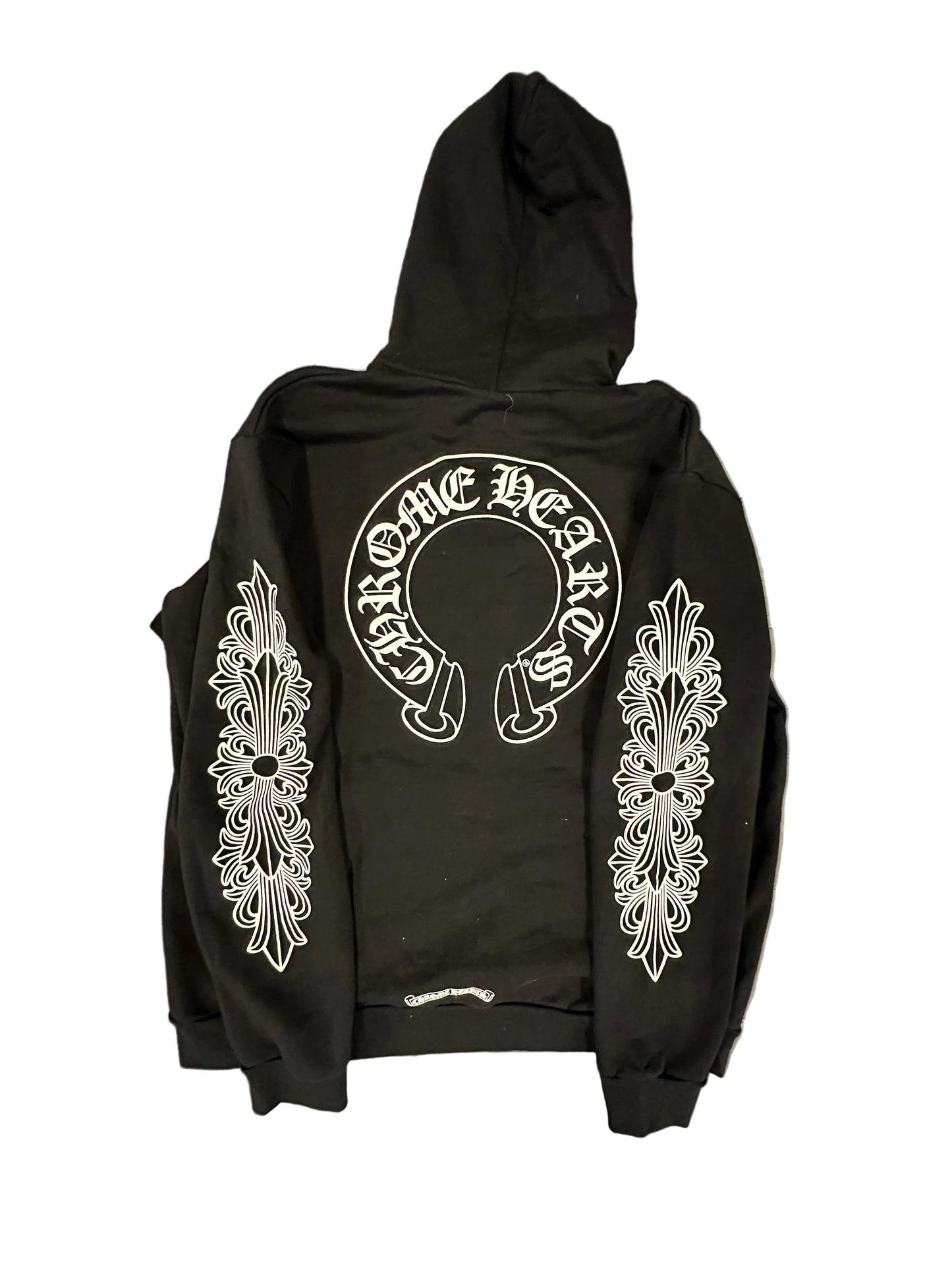 Chrome Hearts Black Horseshoe Hoodie sz XL