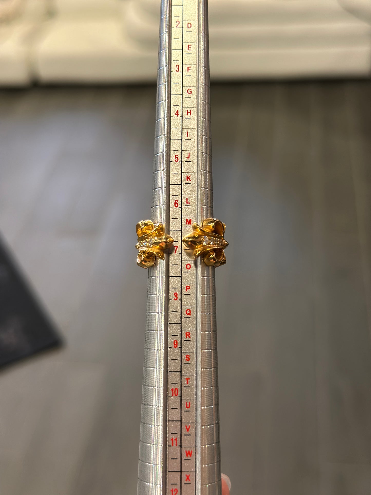 ($28,000) Chrome hearts 22k gold double floral ring sz 7