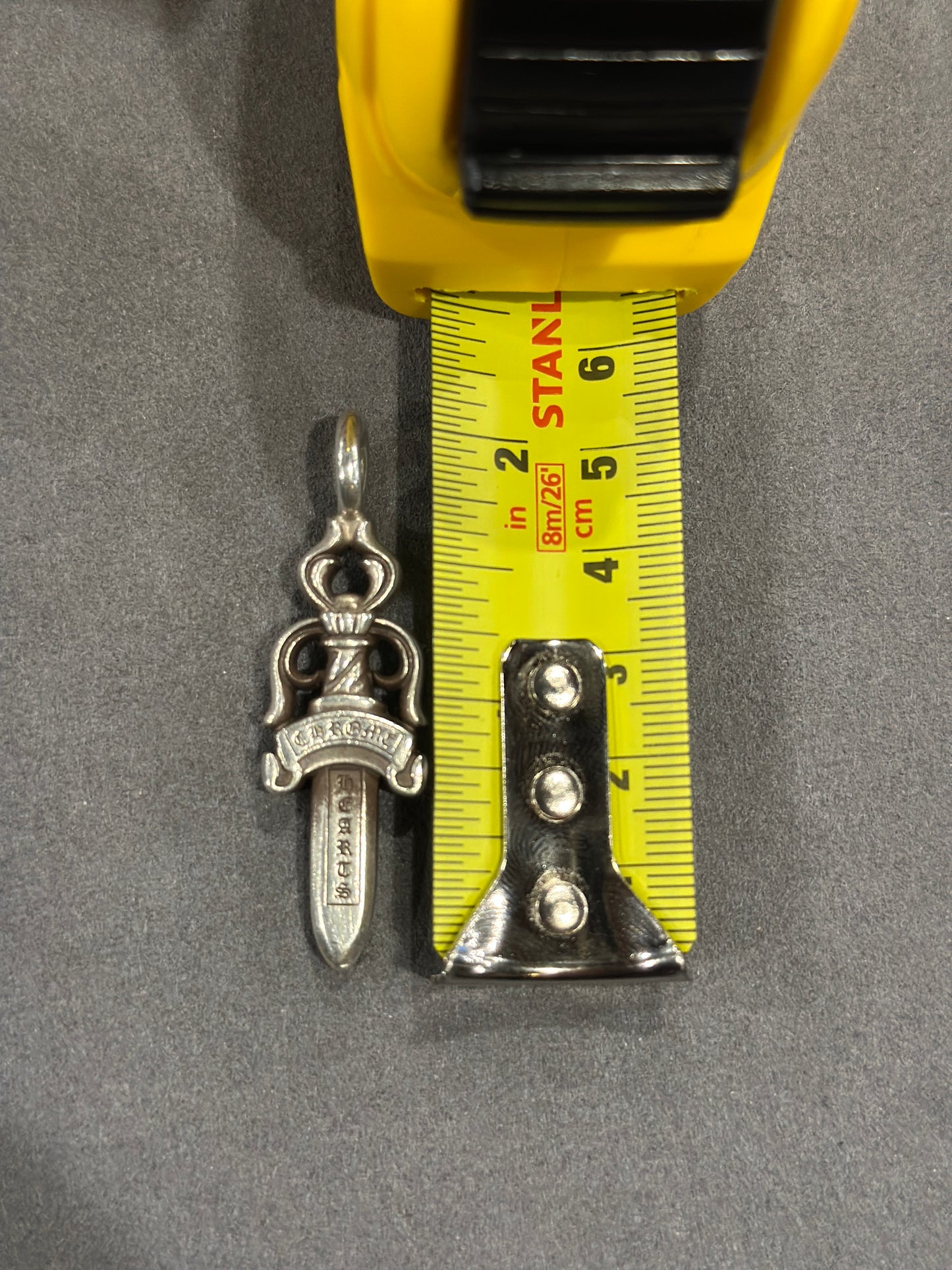 Chrome Hearts LargeDagger Pendant 2in