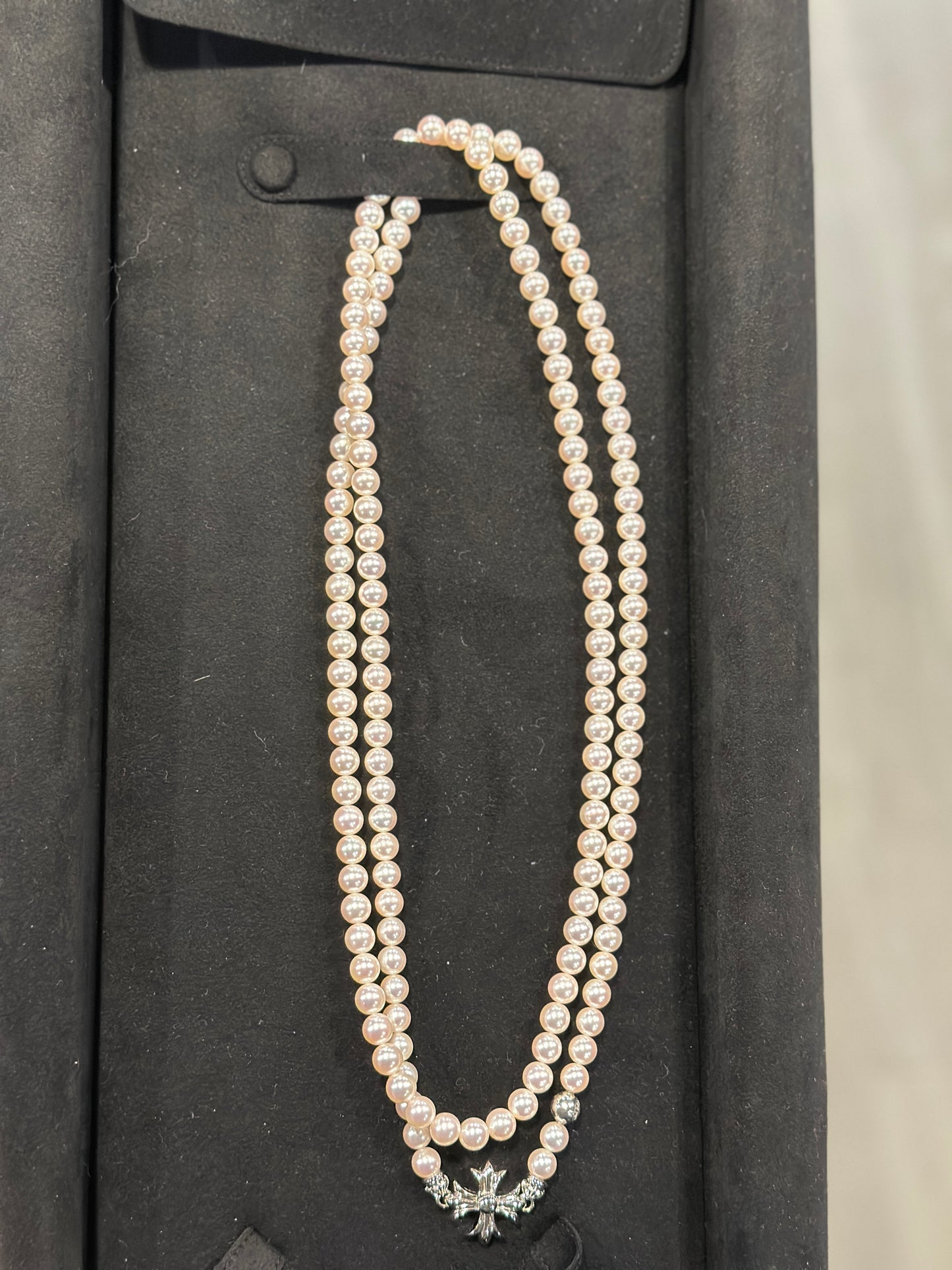 ($55,000) Chrome Hearts Pearl Necklace