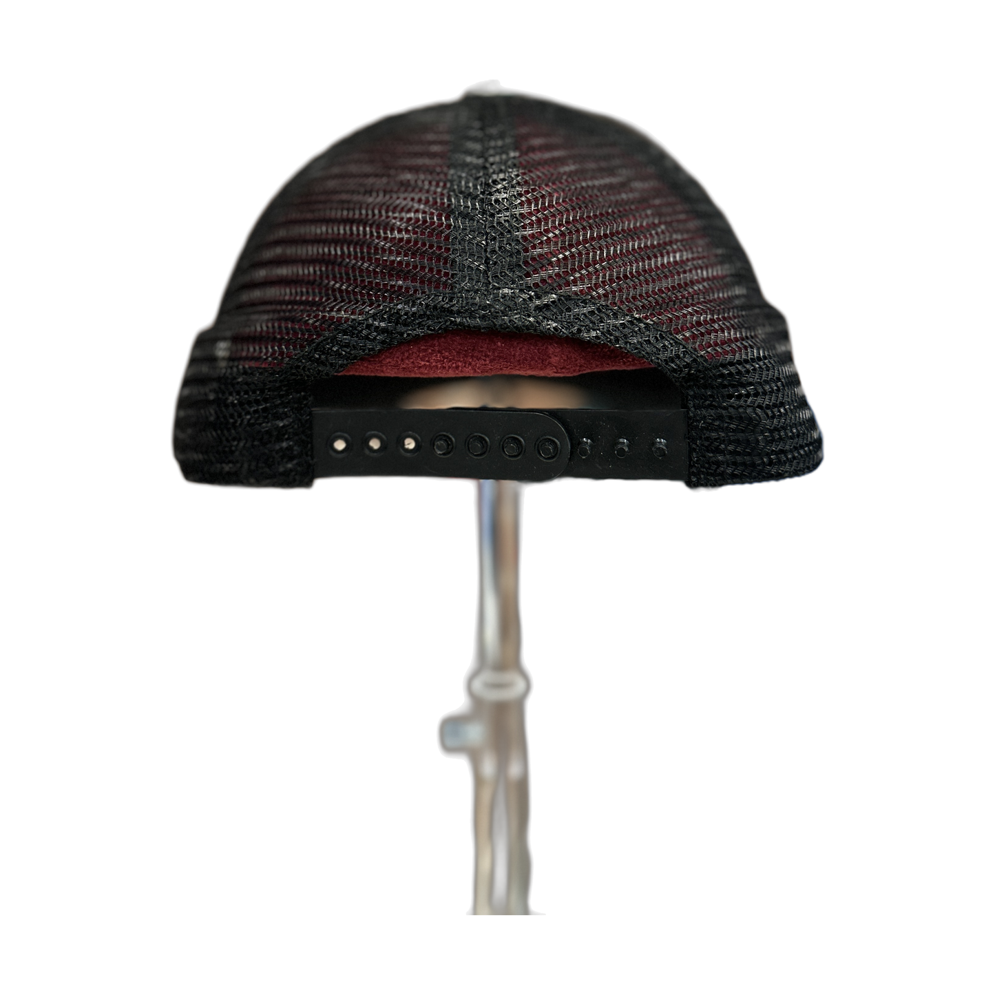 Chrome Hearts triple star patch Trucker Hat Black - Back