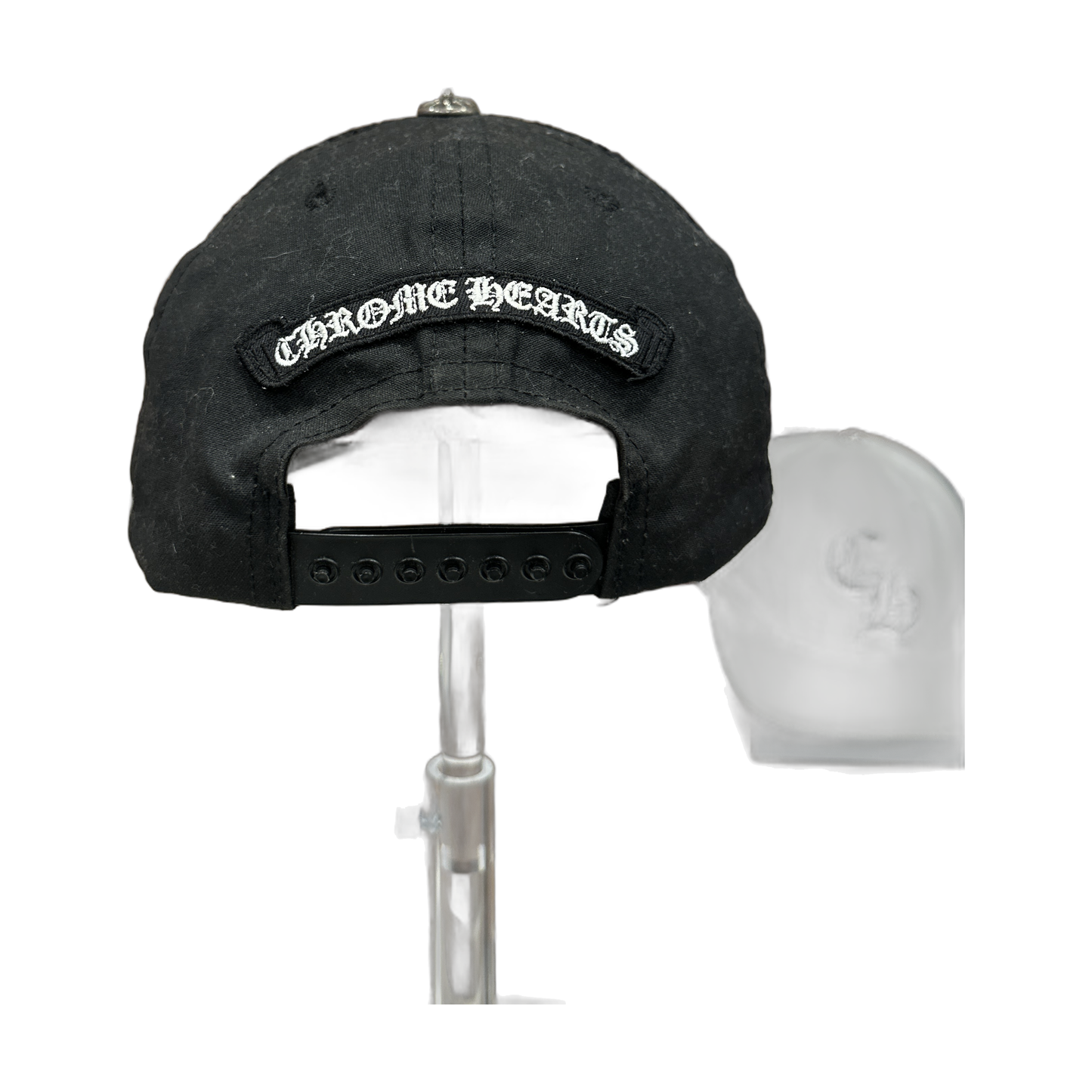 Chrome Hearts RS3 baseball Hat Black - Back
