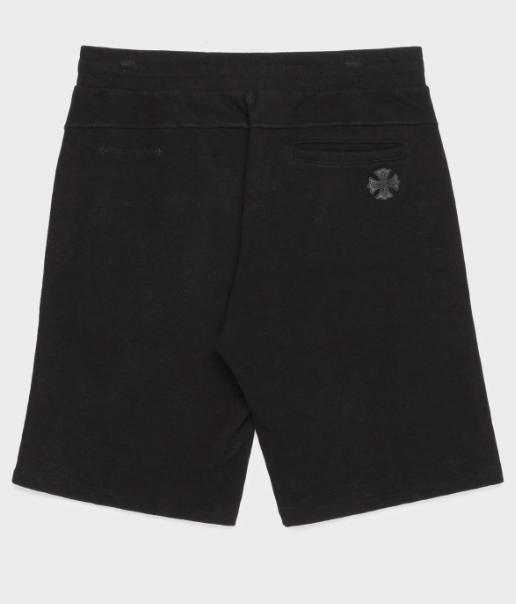 Chrome Hearts Vertical Logo Zipper Shorts
