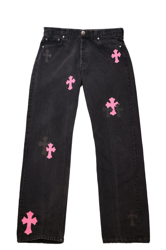 ($189,000) Chrome Hearts Hong Kong City Exclusive Levi Jeans