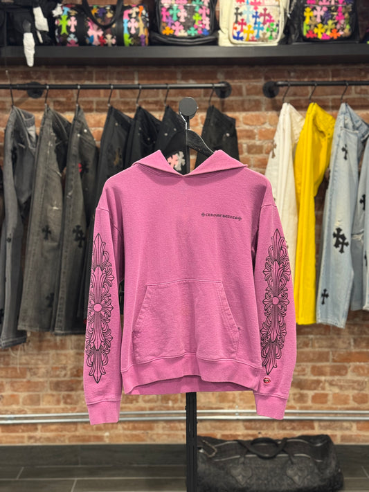 Chrome Hearts Purple Matty Boy Spider Web Hoodie