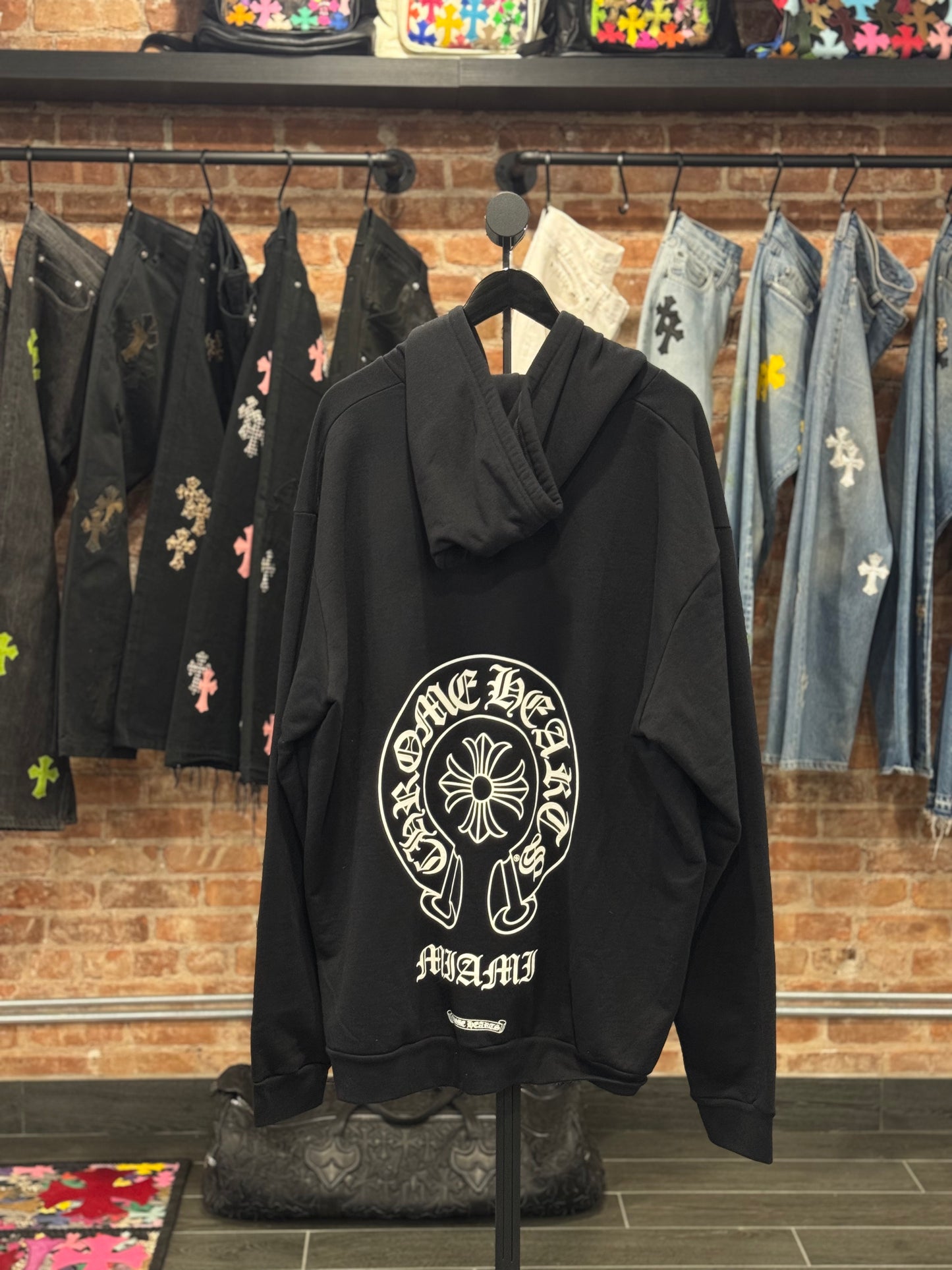 Chrome Hearts Miami Exclusive Horseshoe Zip-Up