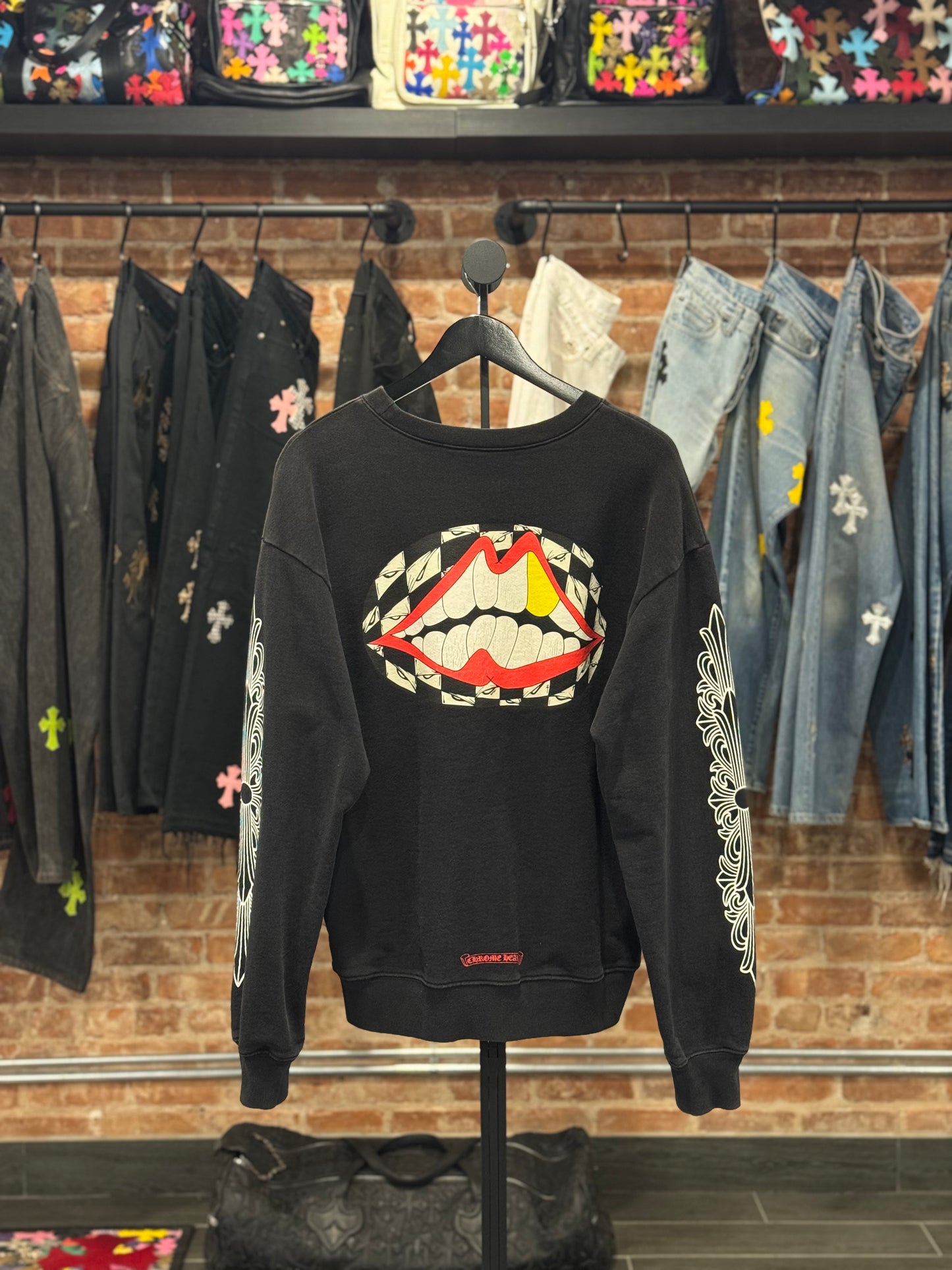Chrome Hearts Matty Boy Chomper Crewneck