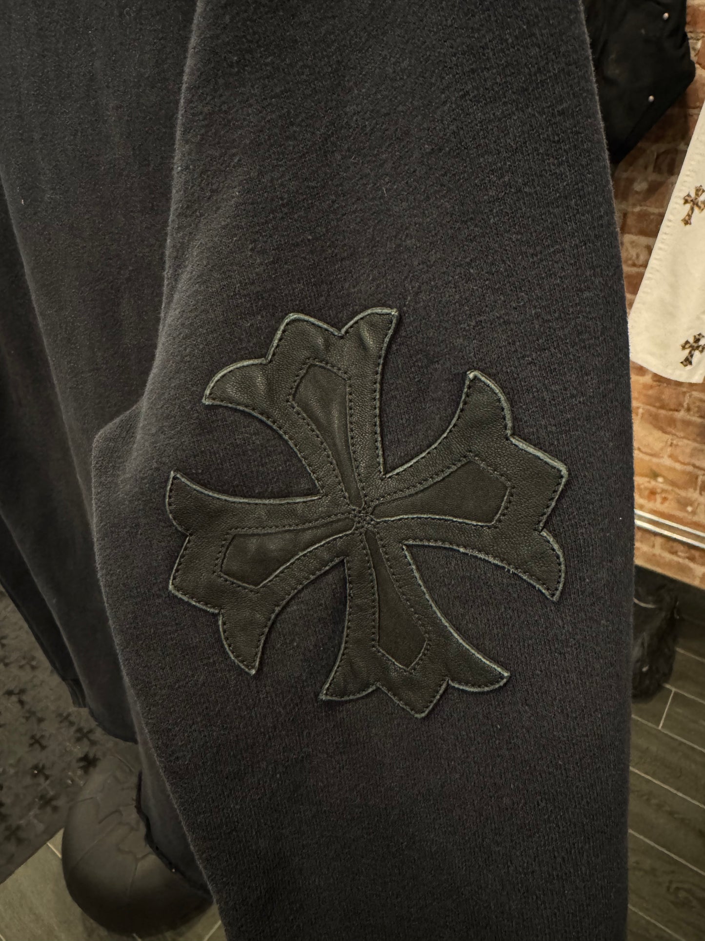 Chrome Hearts Triple Cross Plus Patch Crewneck