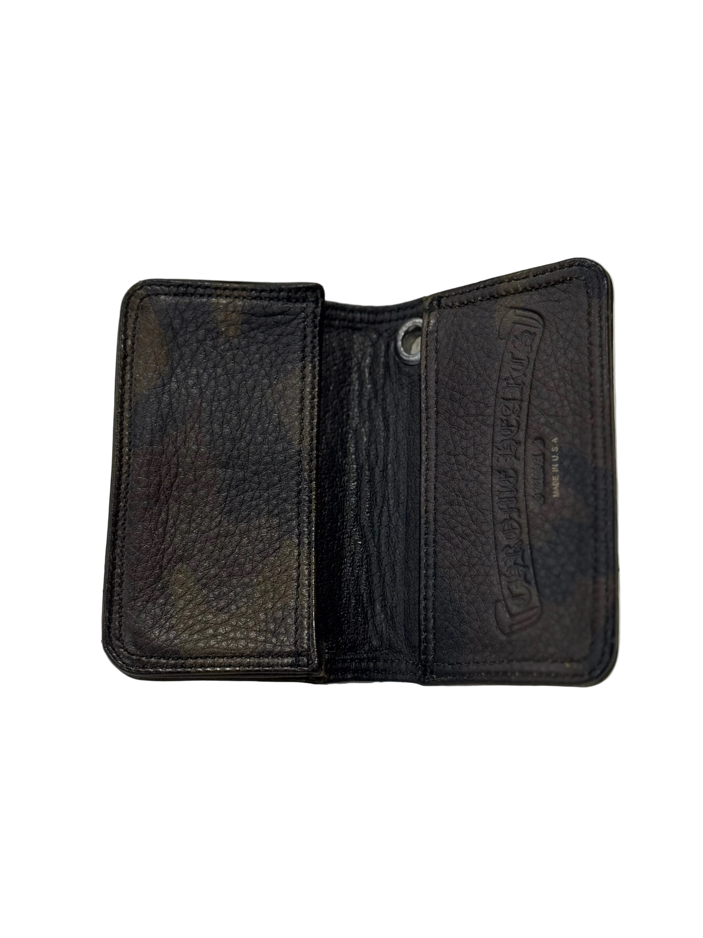 Chrome Hearts Camo Leather Card Case