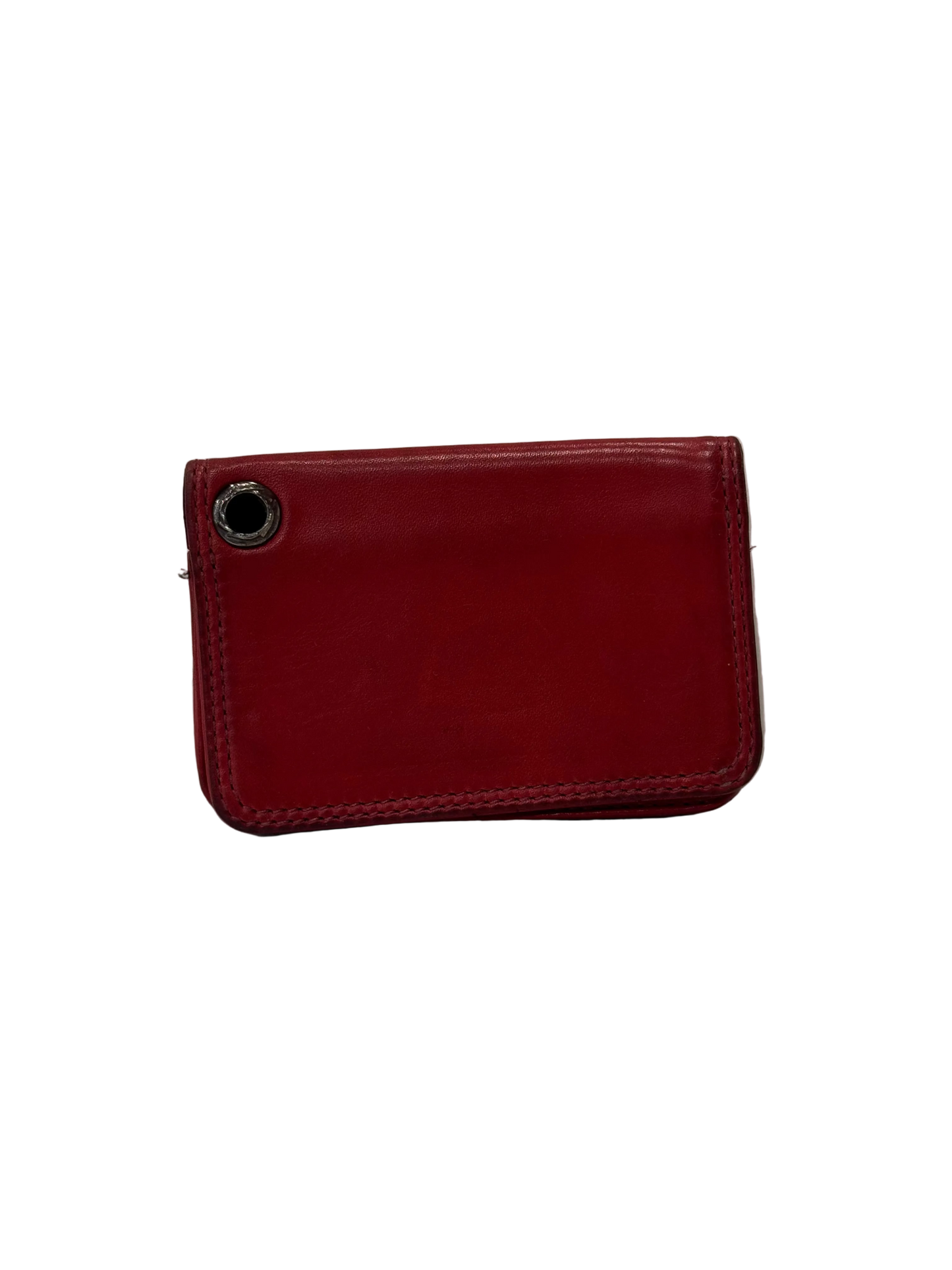 Chrome Hearts Red Leather Card Case