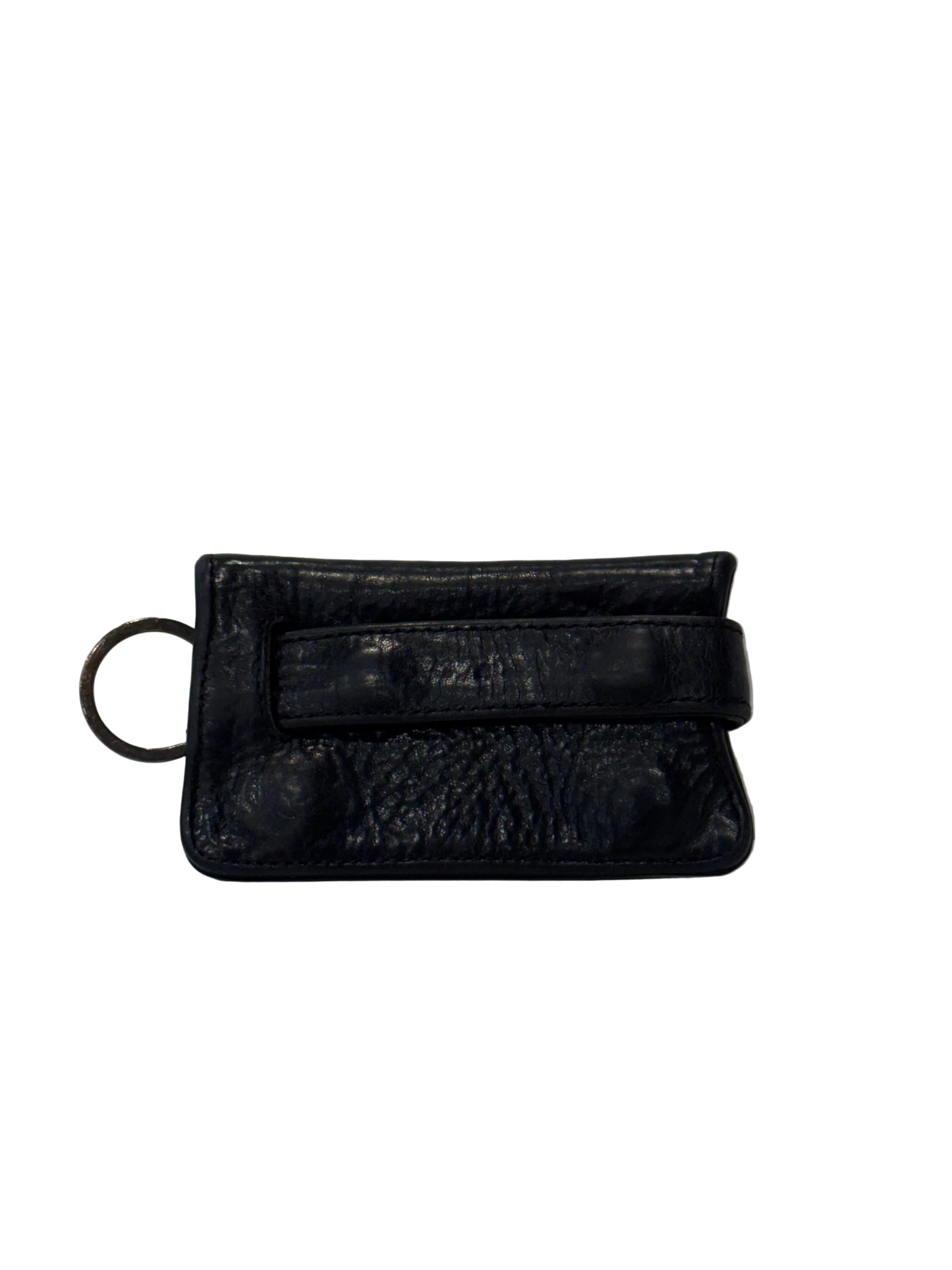 Chrome Hearts Cross Button Leather Key Case