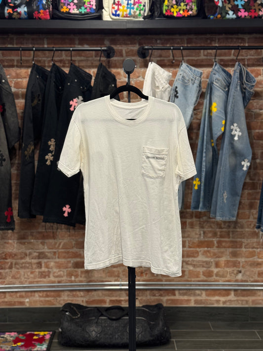 Chrome Hearts White Scroll Logo T-shirt