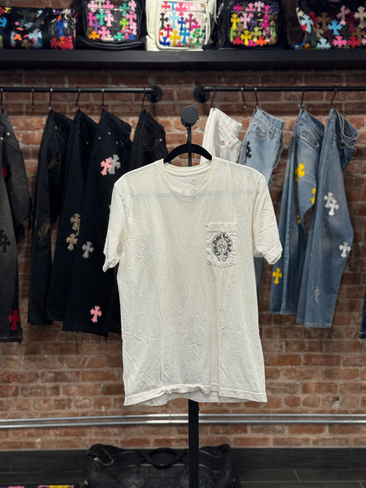 Chrome Hearts White Los Angeles Exclusive Horseshoe T-shirt