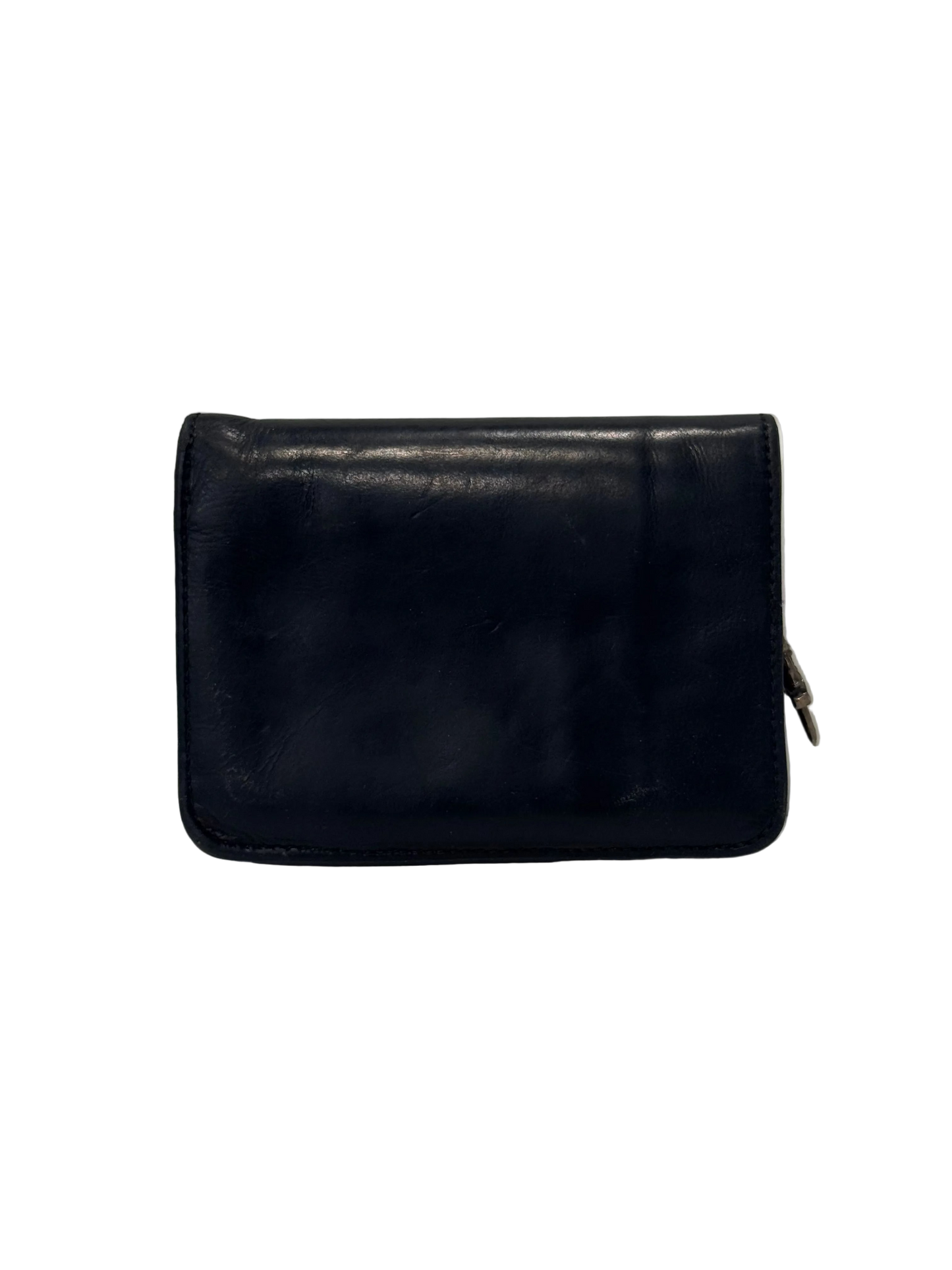 Chrome Hearts Zipper Leather Wallet