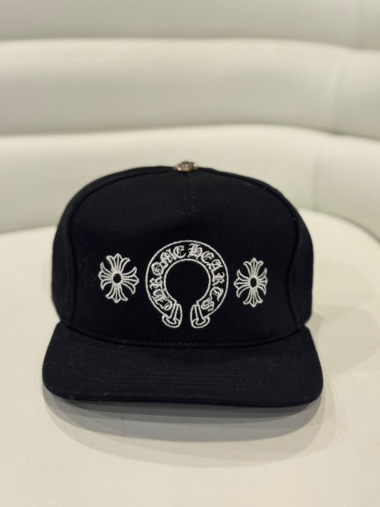 Chrome Hearts Horseshoe Logo Embroidered Hat