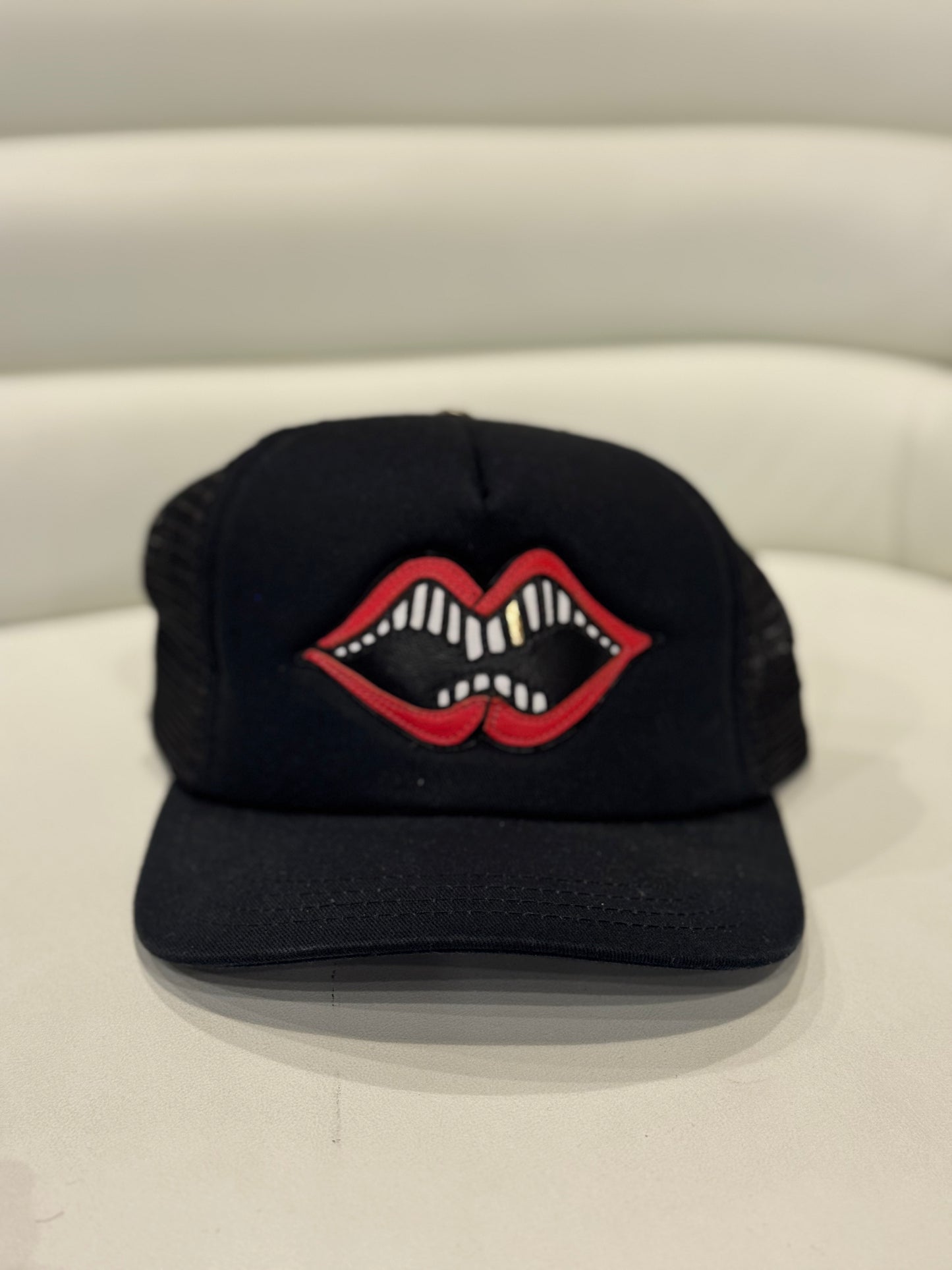 Chrome Hearts Matty Boy Red Chomper Trucker Hat