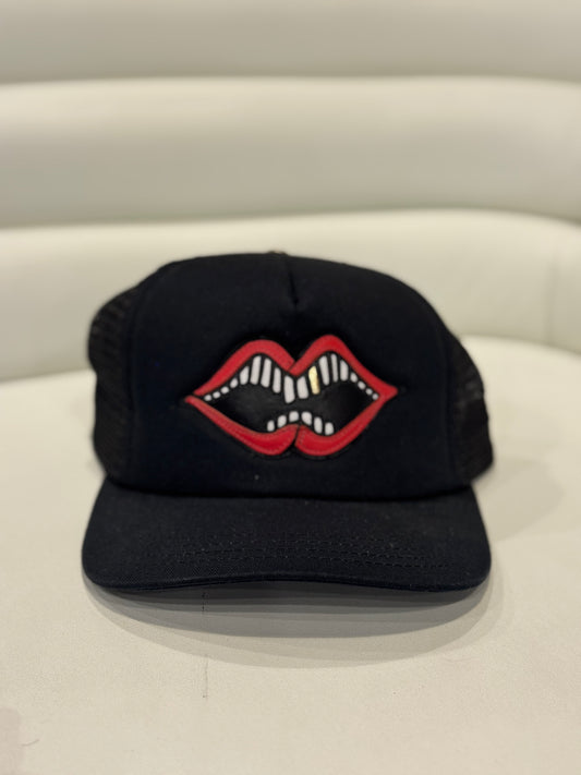 Chrome Hearts Matty Boy Red Chomper Trucker Hat