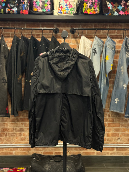Chrome Hearts Hood Cross Patch Nylon Windbreaker Jacket