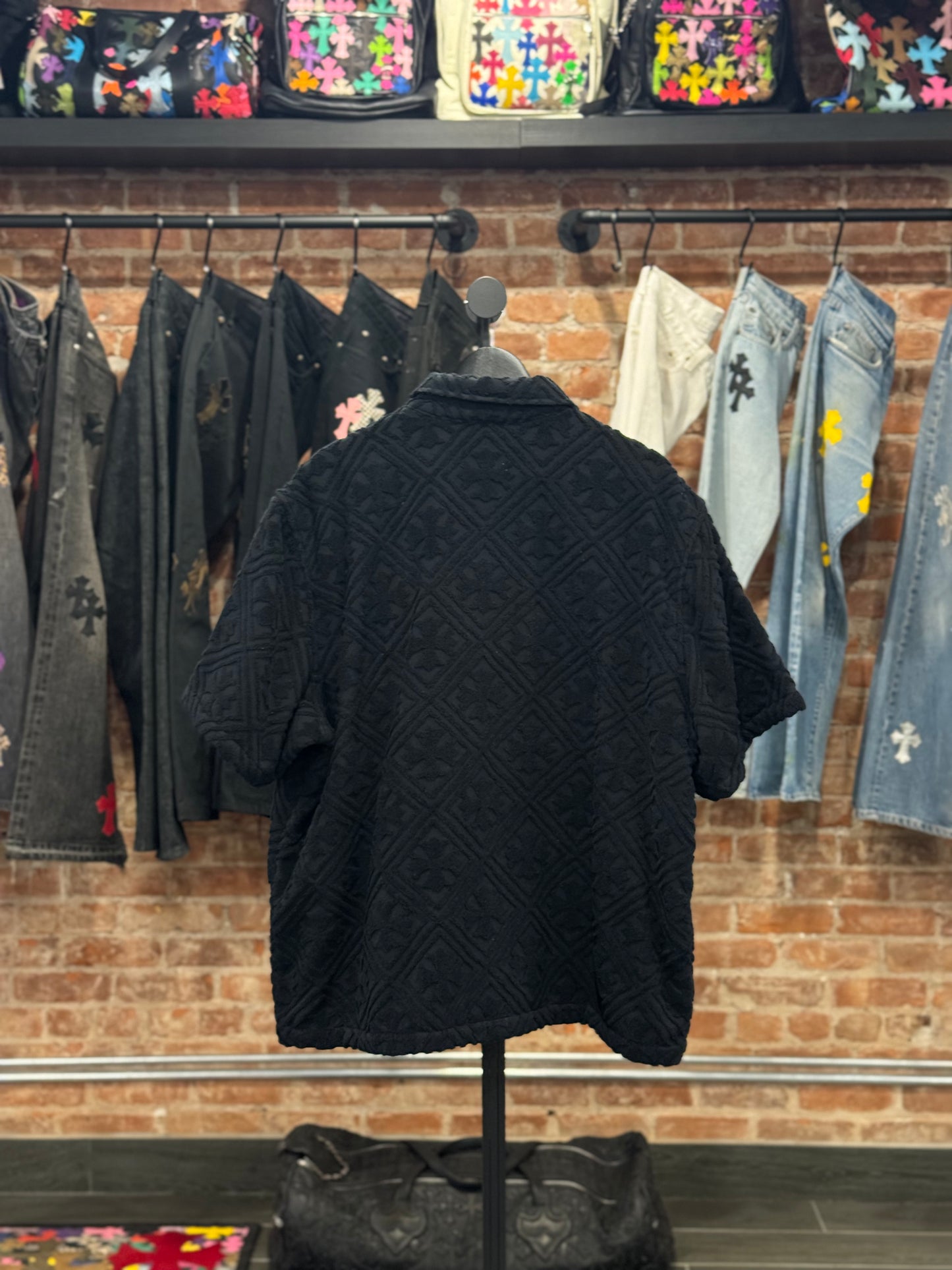 Chrome Hearts Terry Cloth Plus Monogram Shirt