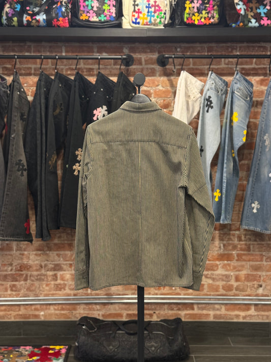 Chrome Hearts Hickory Stripe Work Jacket