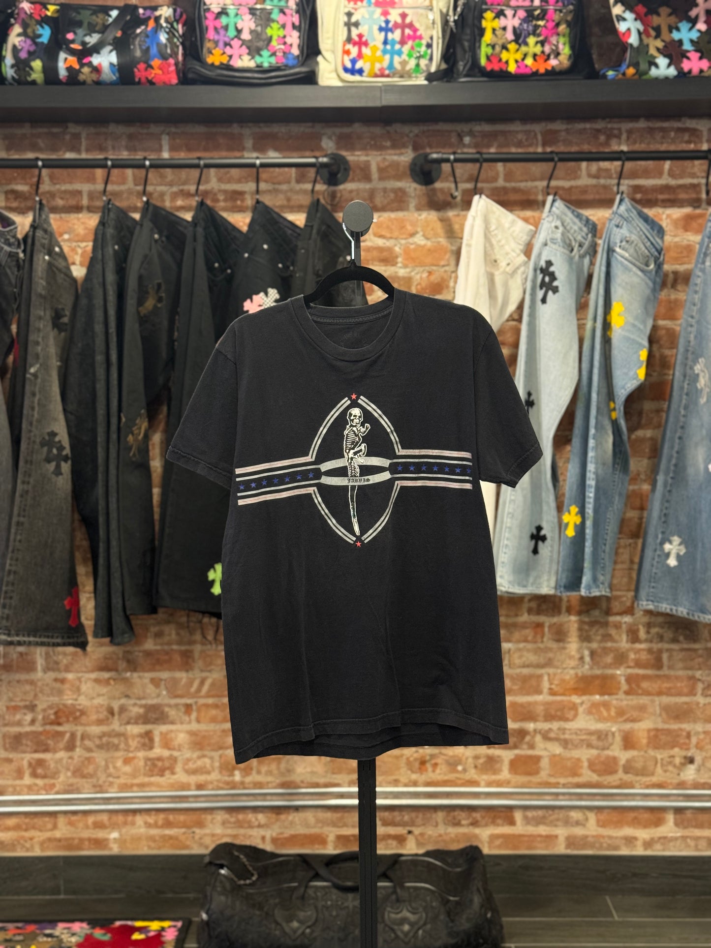 Vintage Chrome Hearts Foti Jarvis T-shirt