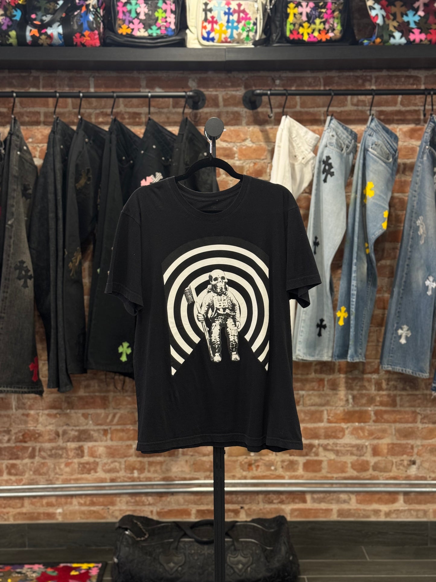 Vintage Chrome Hearts Foti Astronaut T-shirt