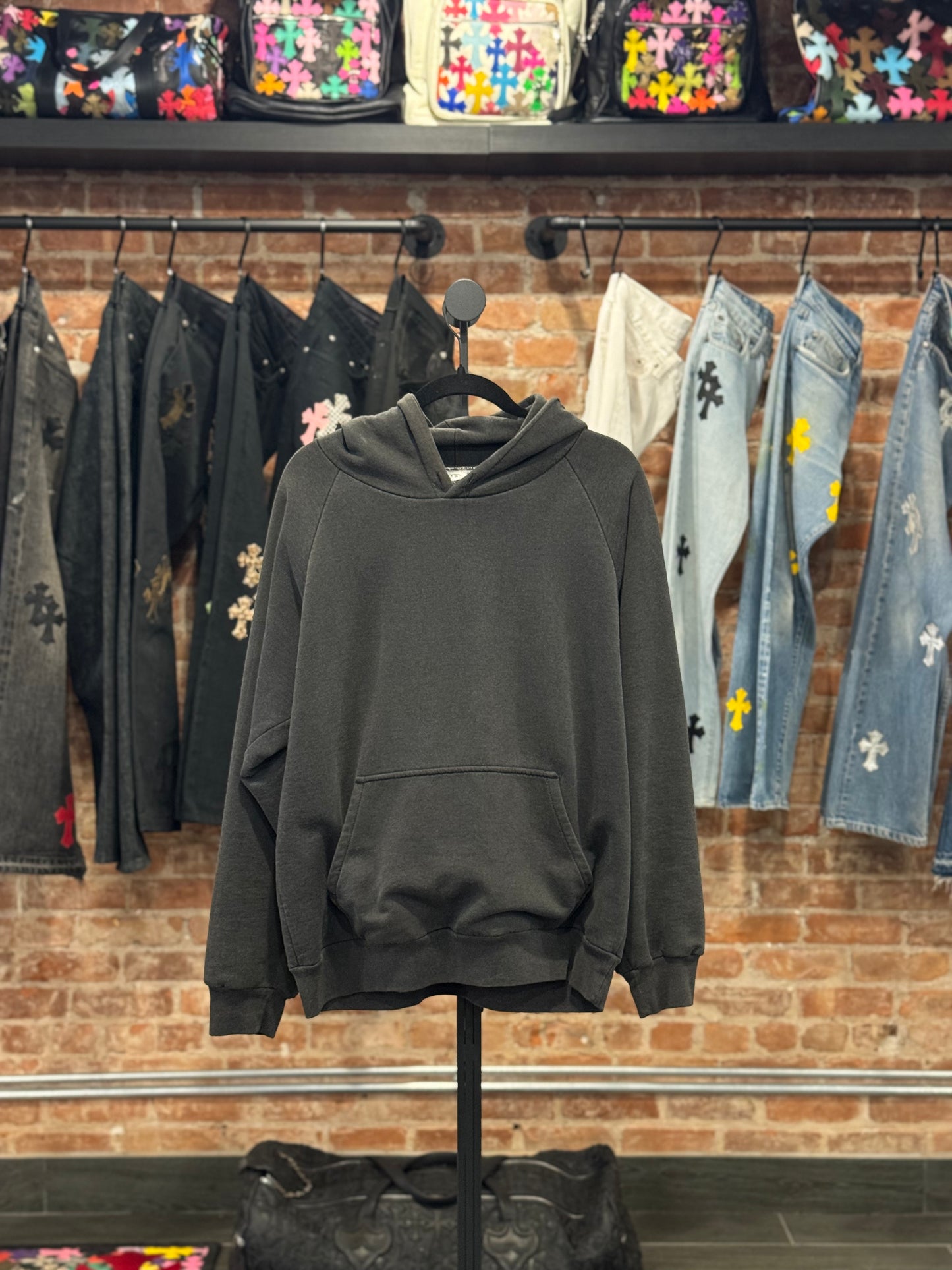 Vintage Chrome Hearts Galaxy Horseshoe Thermal Hoodie
