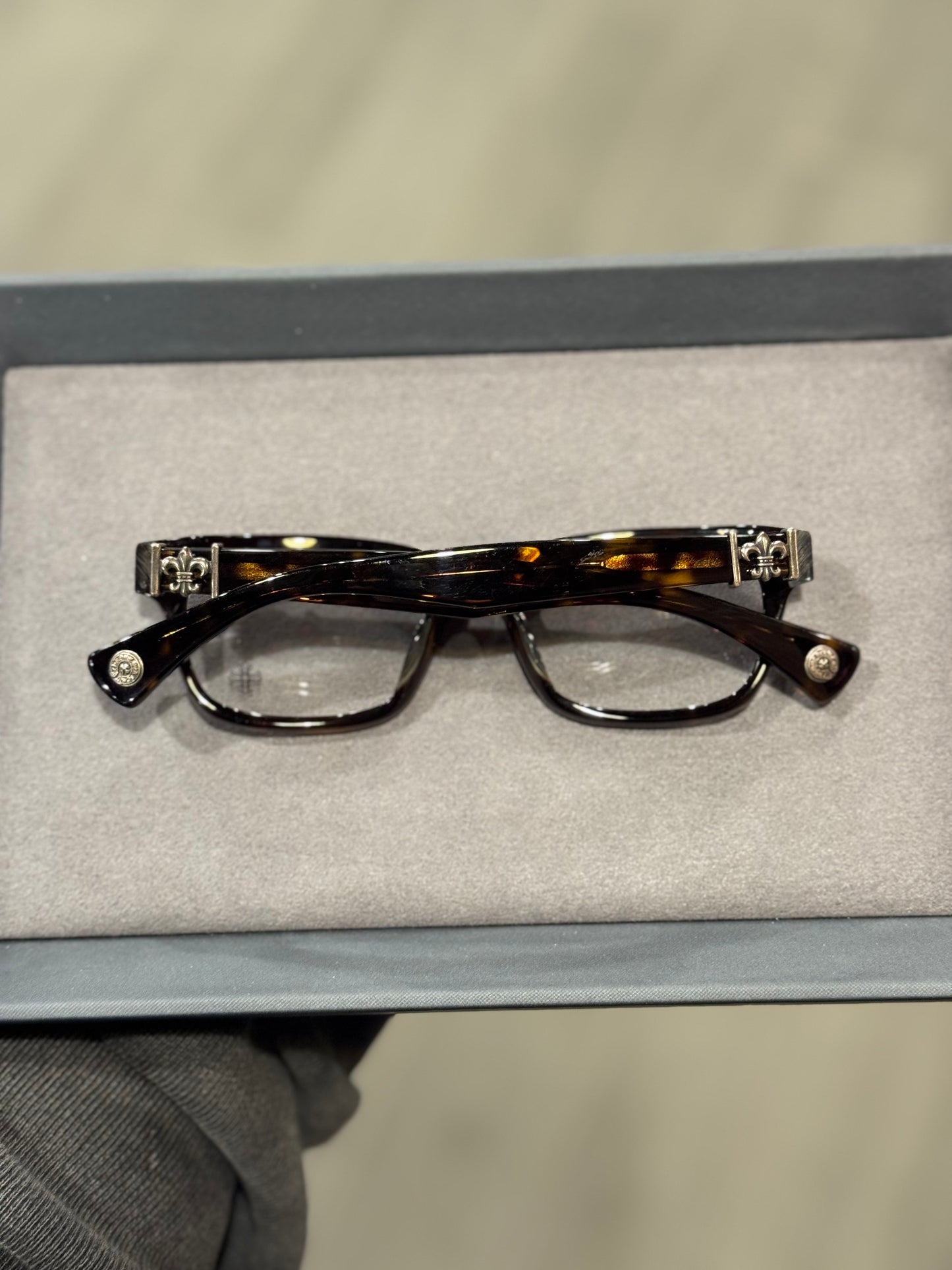 Chrome Hearts GITTIN ANY Cheetah Glasses