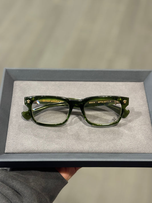 Chrome Hearts GITTIN ANY Green Glasses